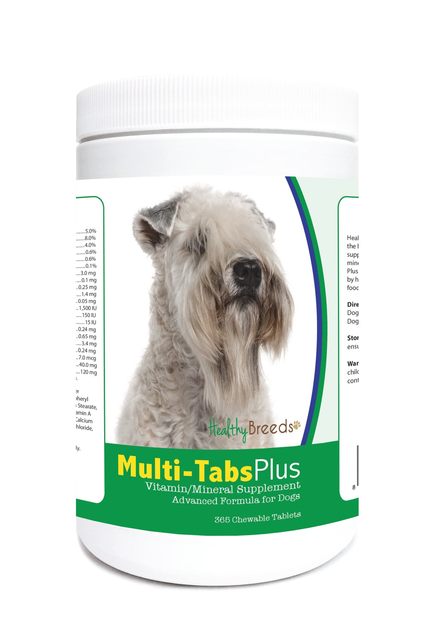 Soft Coated Wheaten Terrier Multi-Tabs Plus Chewable Tablets 365 Count