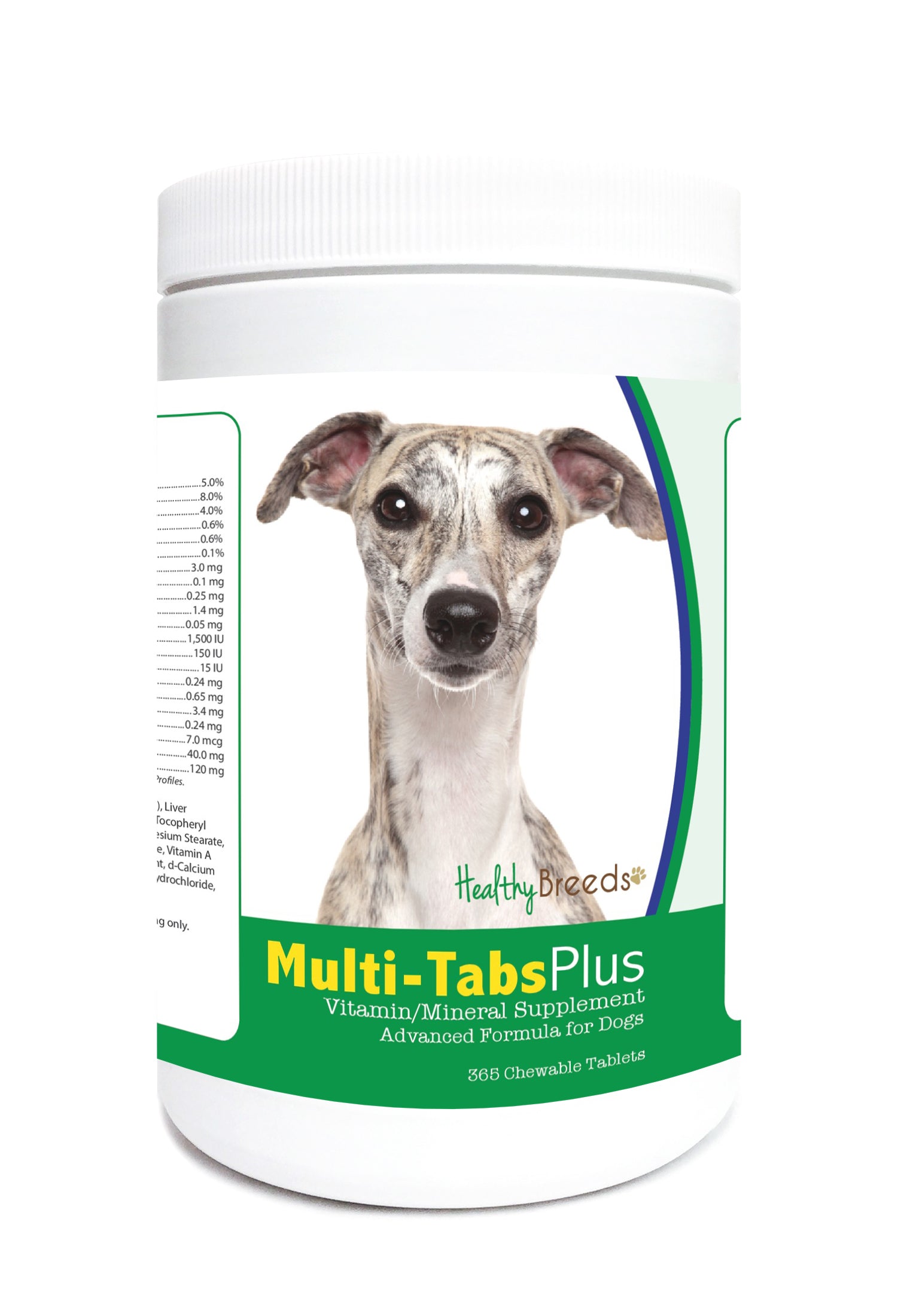 Whippet Multi-Tabs Plus Chewable Tablets 365 Count