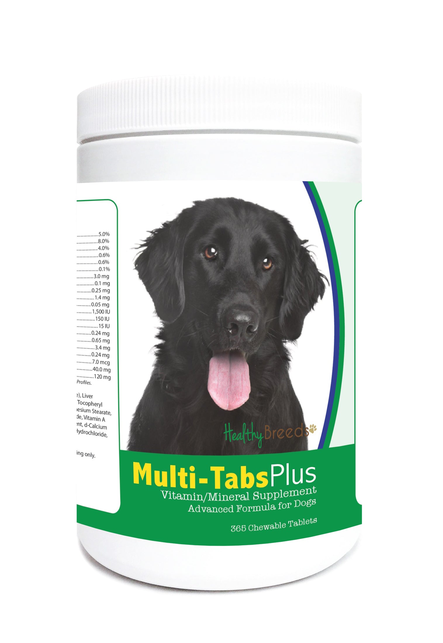 Flat Coated Retriever Multi-Tabs Plus Chewable Tablets 365 Count