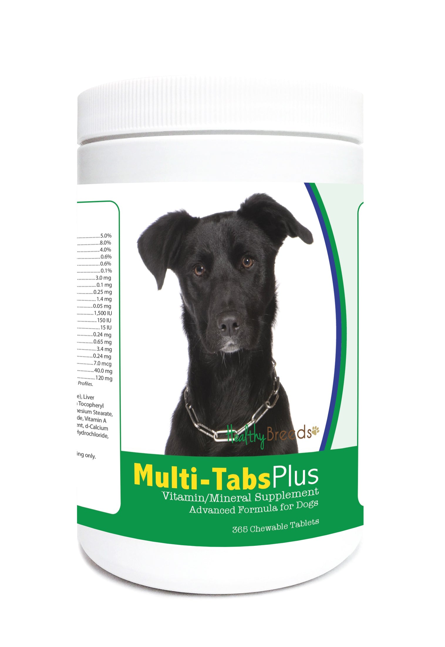 Mutt Multi-Tabs Plus Chewable Tablets 365 Count