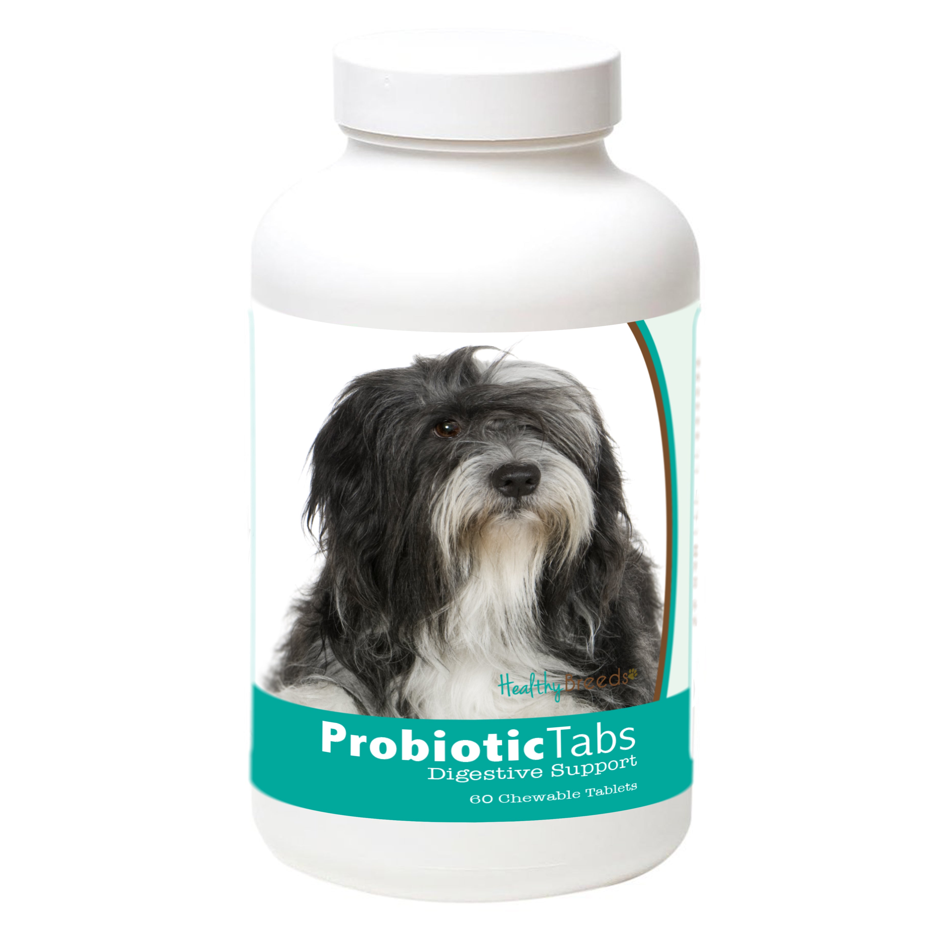 Lhasa Apso Probiotic and Digestive Support for Dogs 60 Count