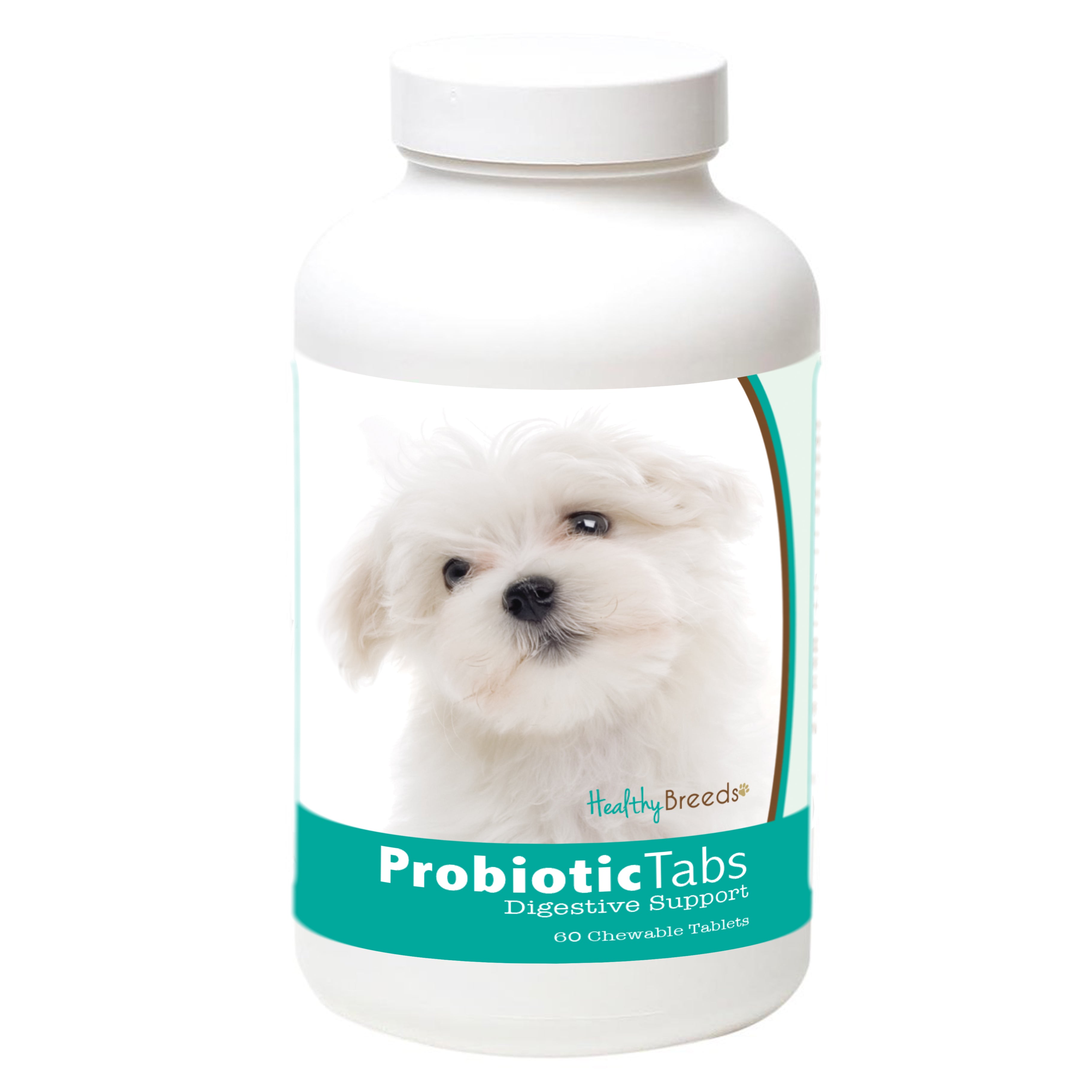 Maltese Probiotic and Digestive Support for Dogs 60 Count