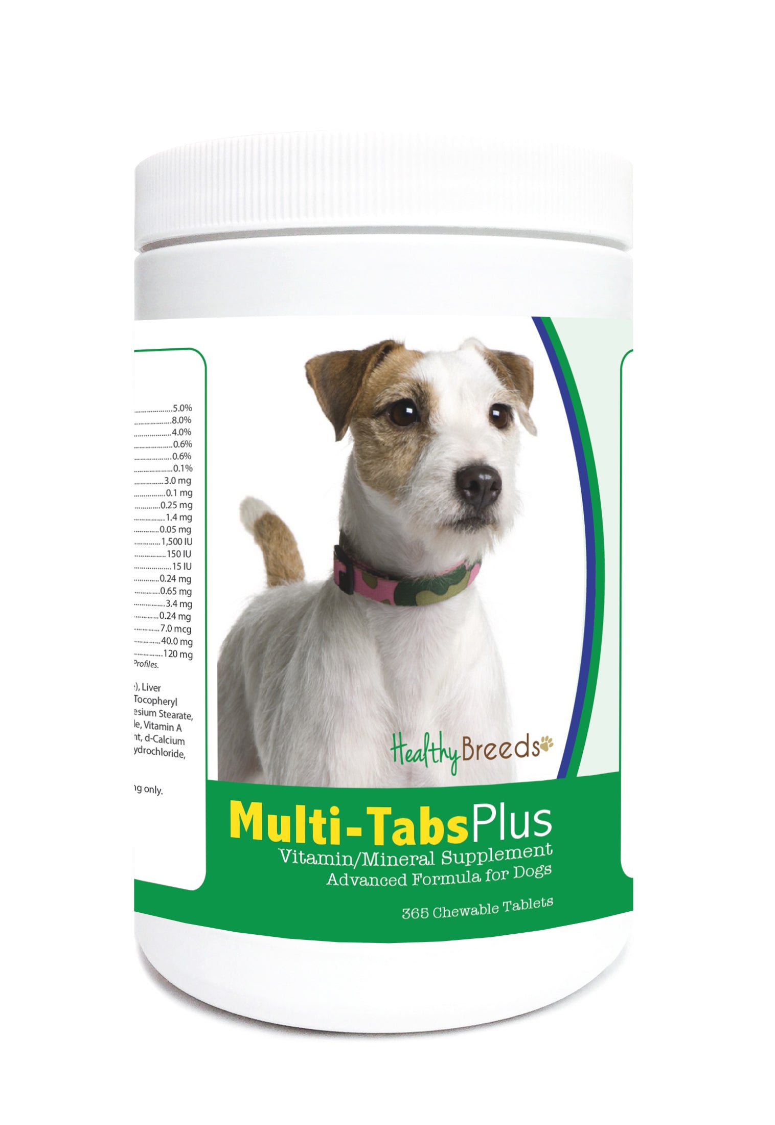 Parson Russell Terrier Multi-Tabs Plus Chewable Tablets 365 Count