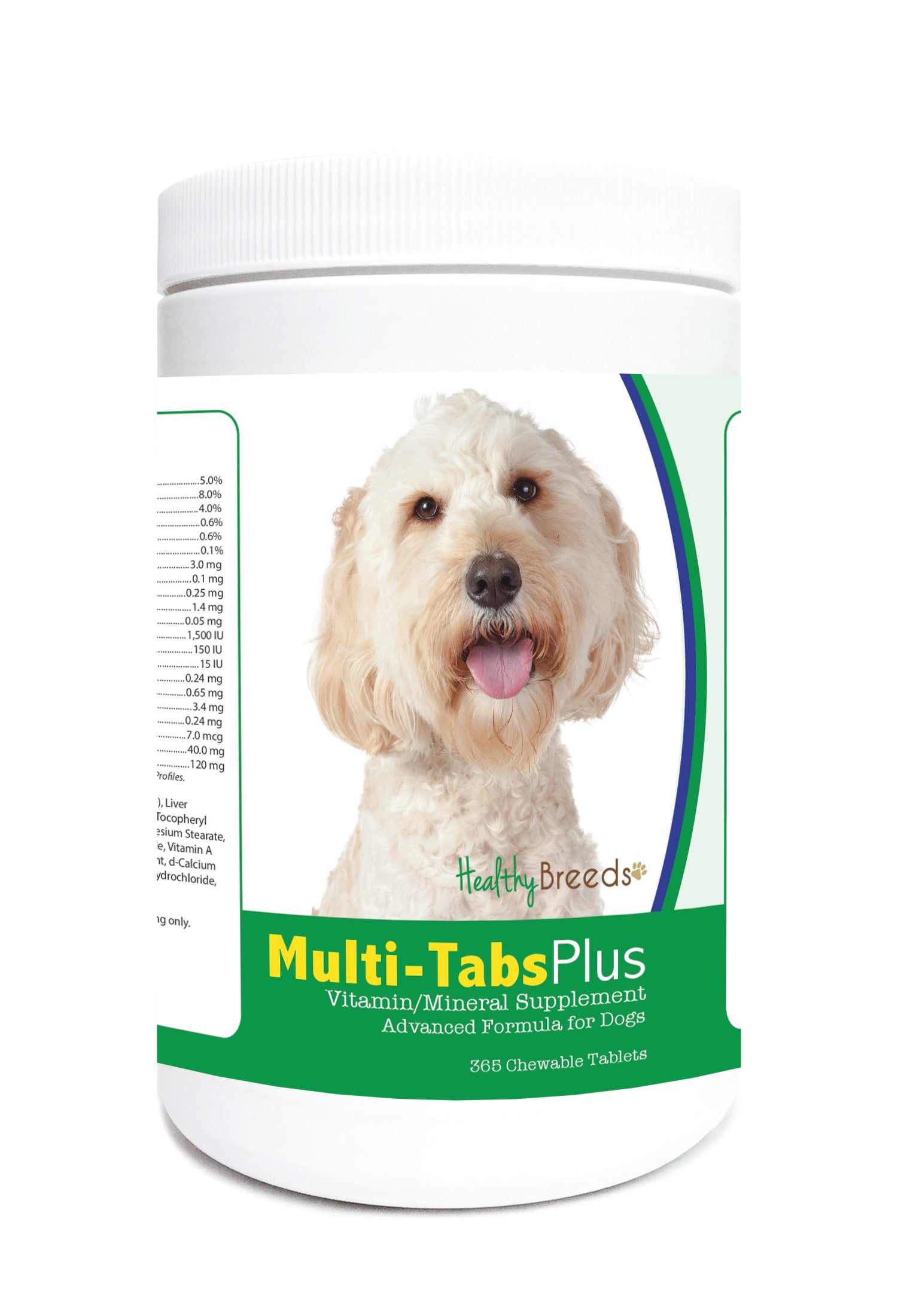 Labradoodle Multi-Tabs Plus Chewable Tablets 365 Count