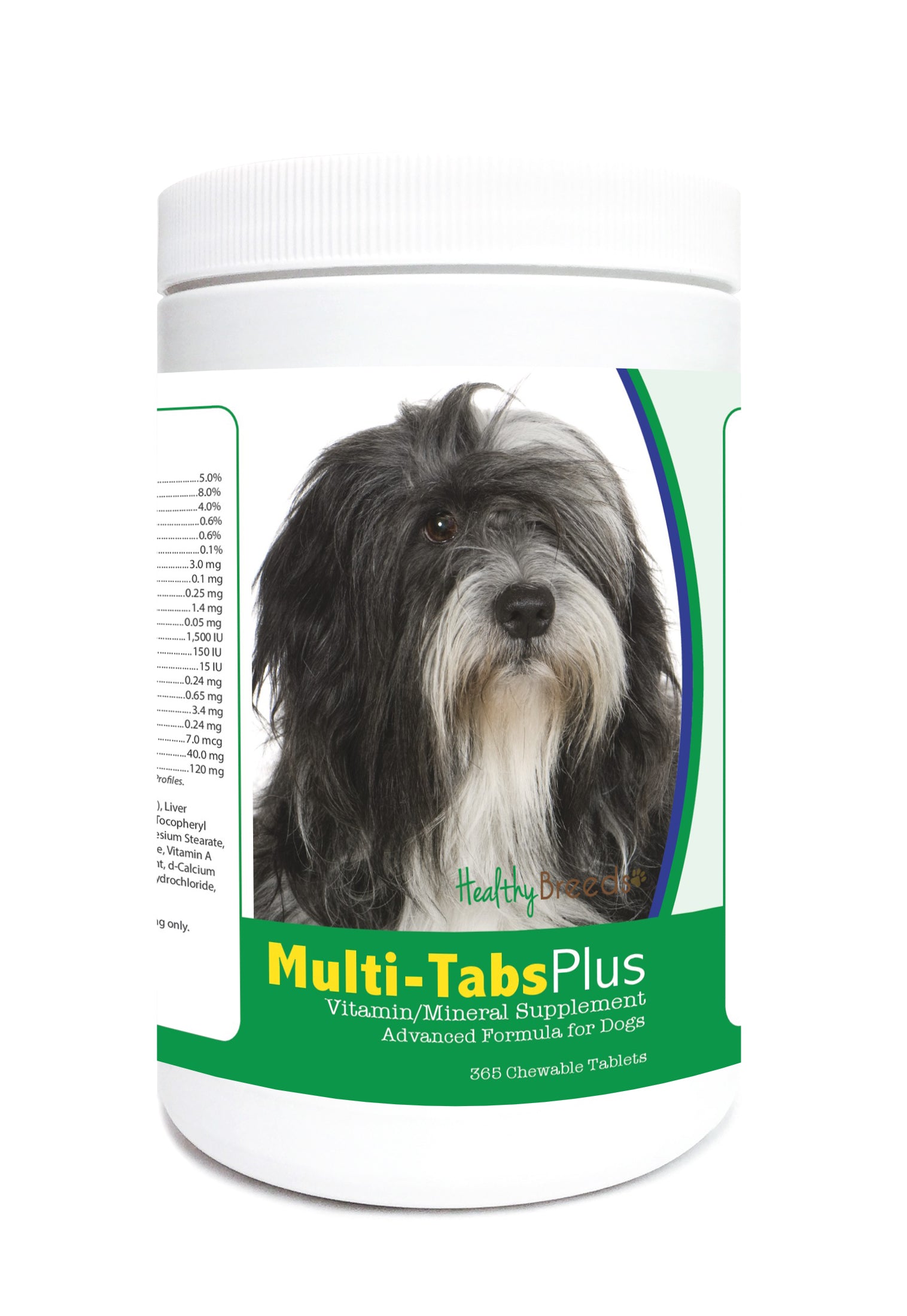 Lhasa Apso Multi-Tabs Plus Chewable Tablets 365 Count