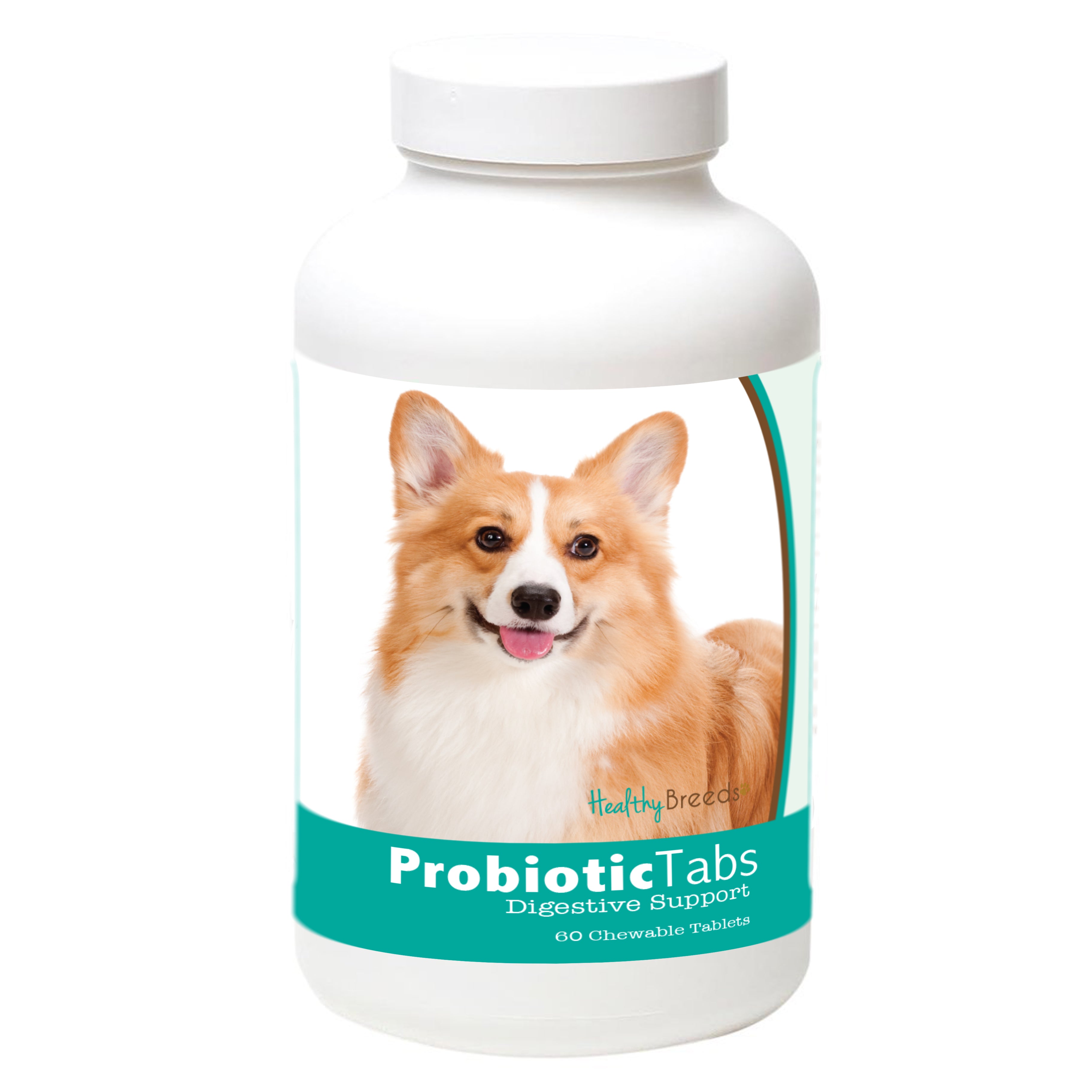 Pembroke Welsh Corgi Probiotic and Digestive Support for Dogs 60 Count