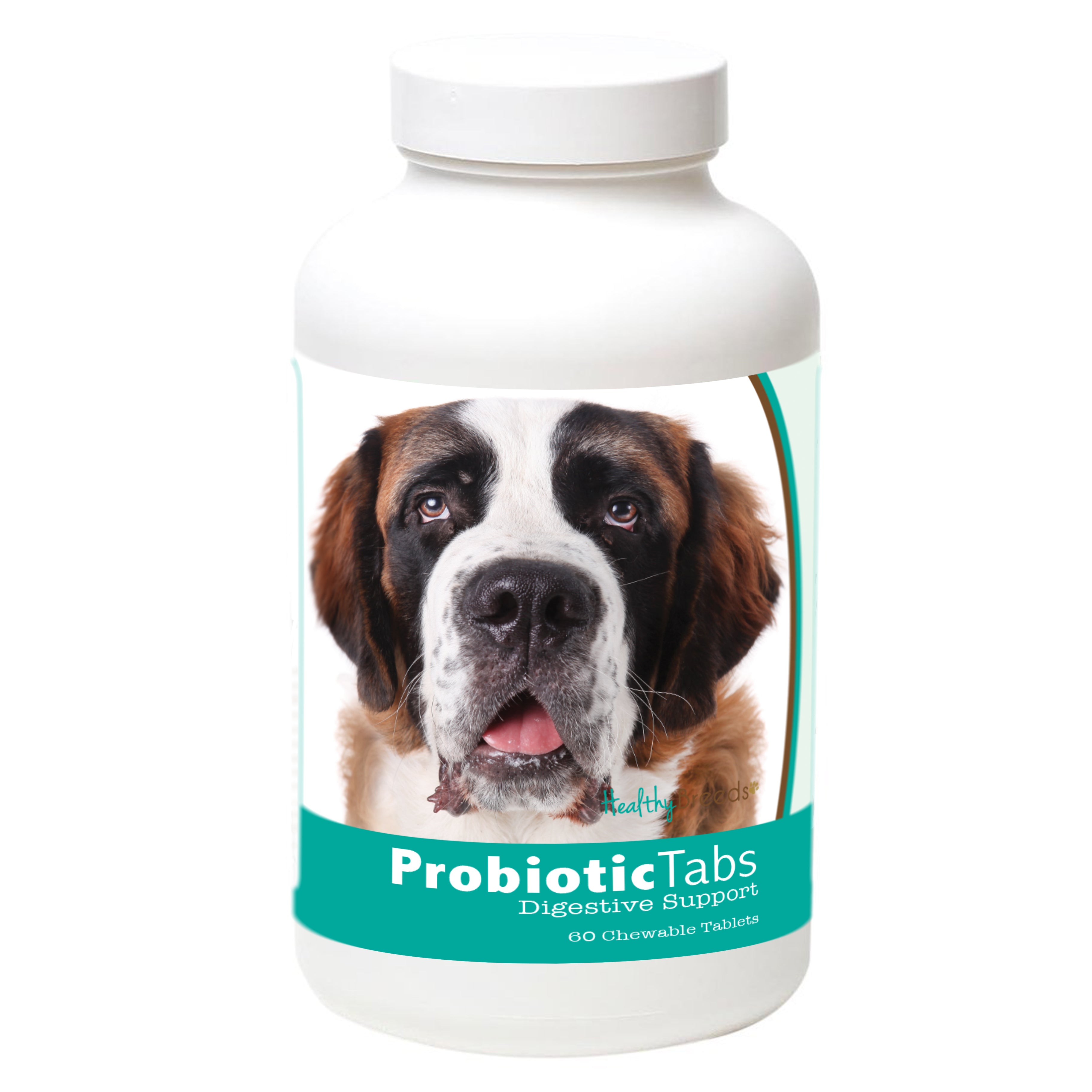 Saint Bernard Probiotic and Digestive Support for Dogs 60 Count