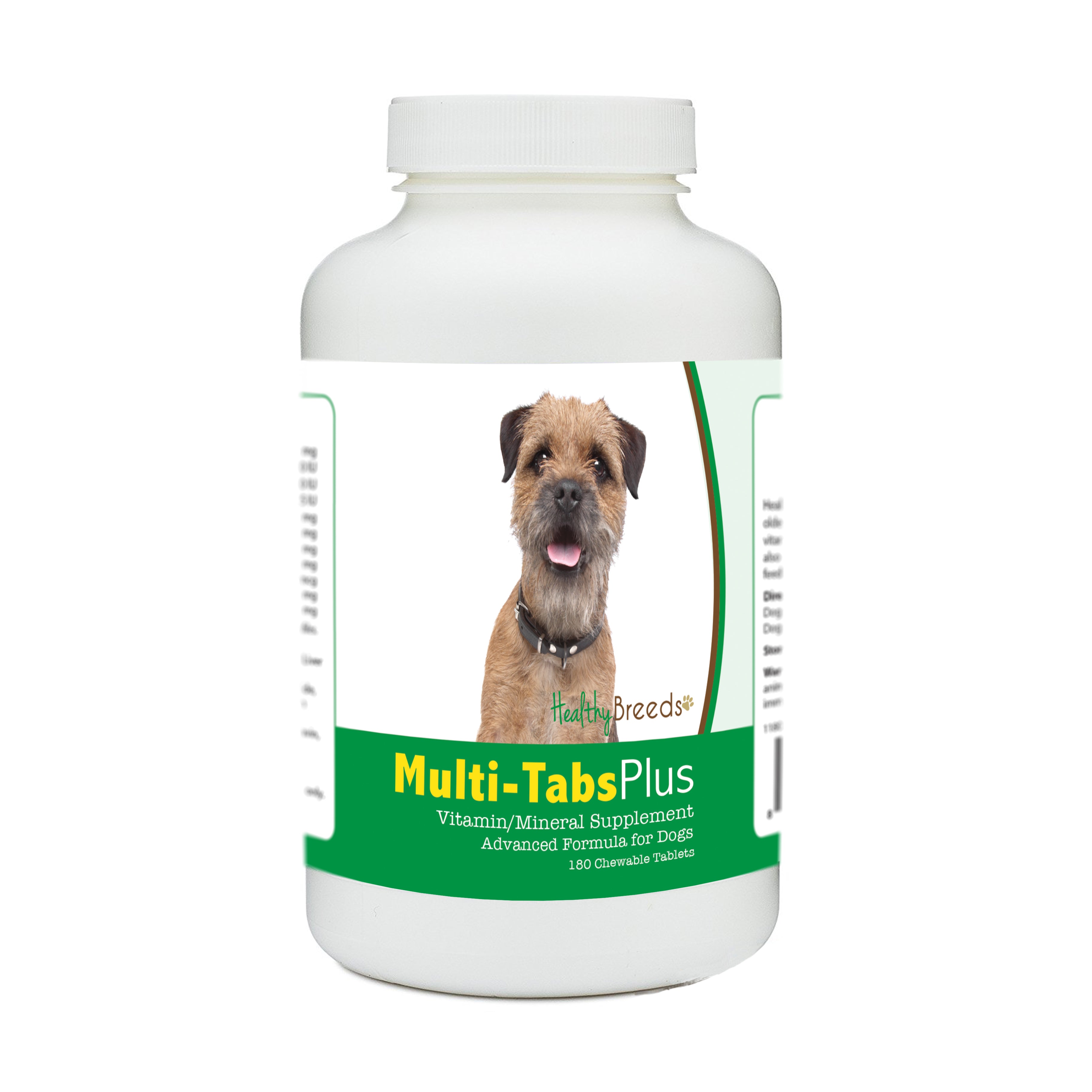 Border Terrier Multi-Tabs Plus Chewable Tablets 180 Count