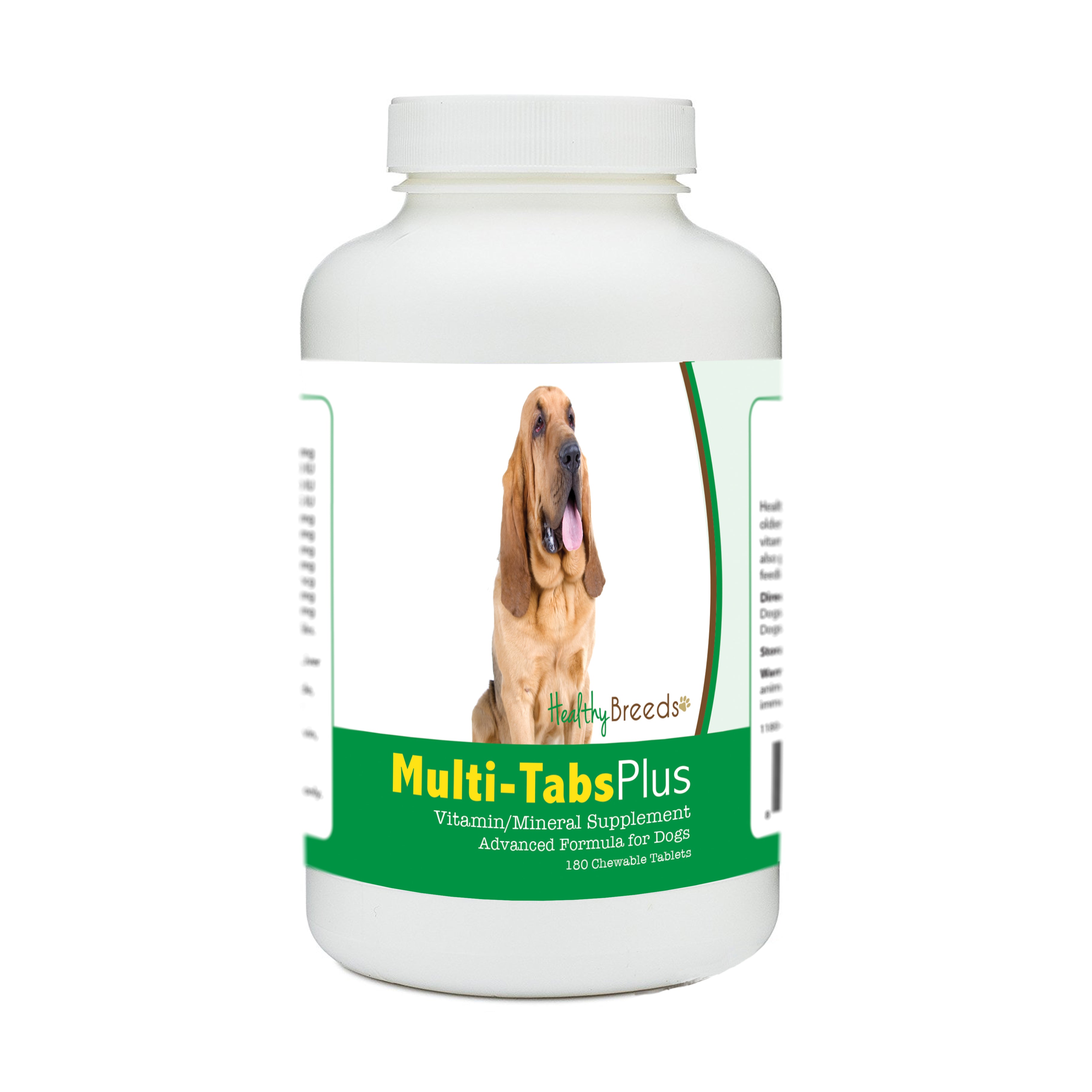 Bloodhound Multi-Tabs Plus Chewable Tablets 180 Count