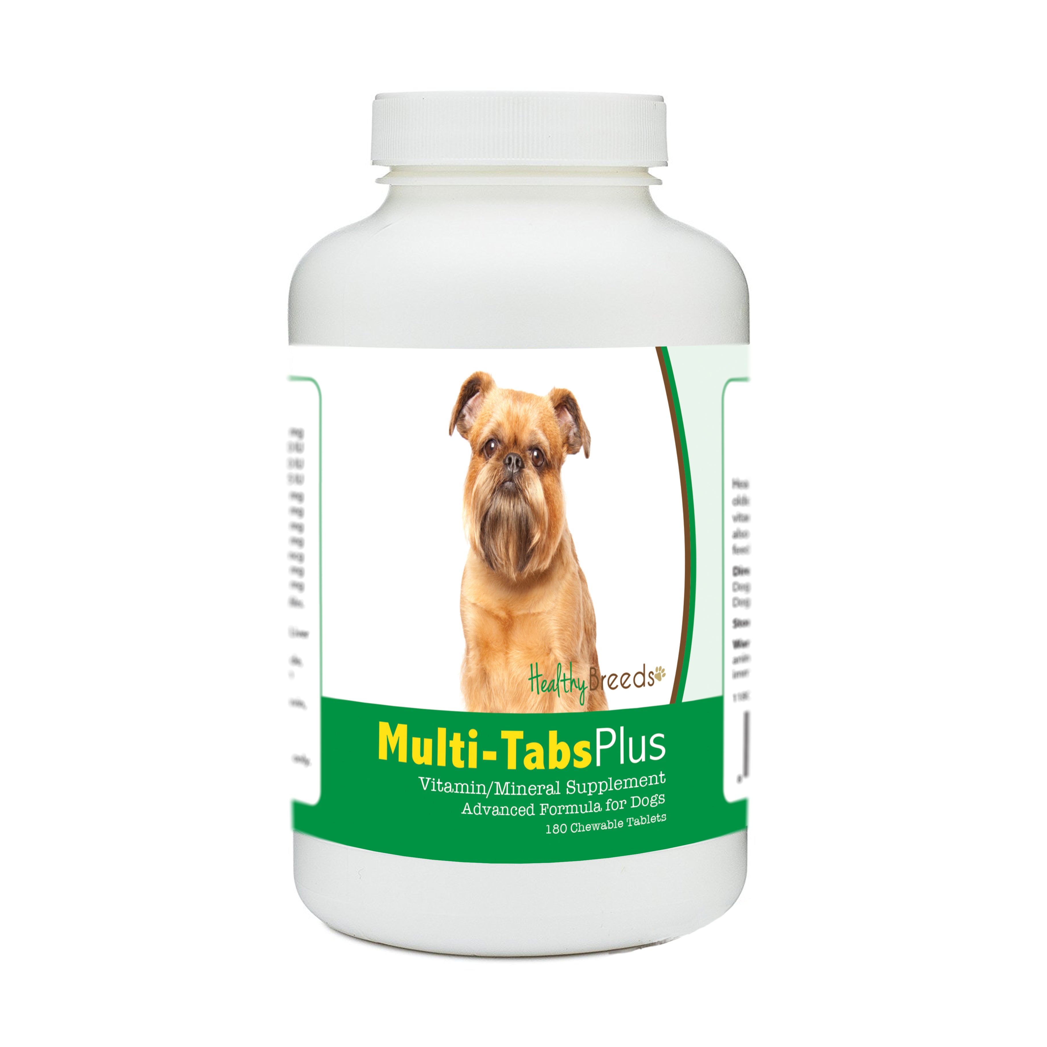 Brussels Griffon Multi-Tabs Plus Chewable Tablets 180 Count