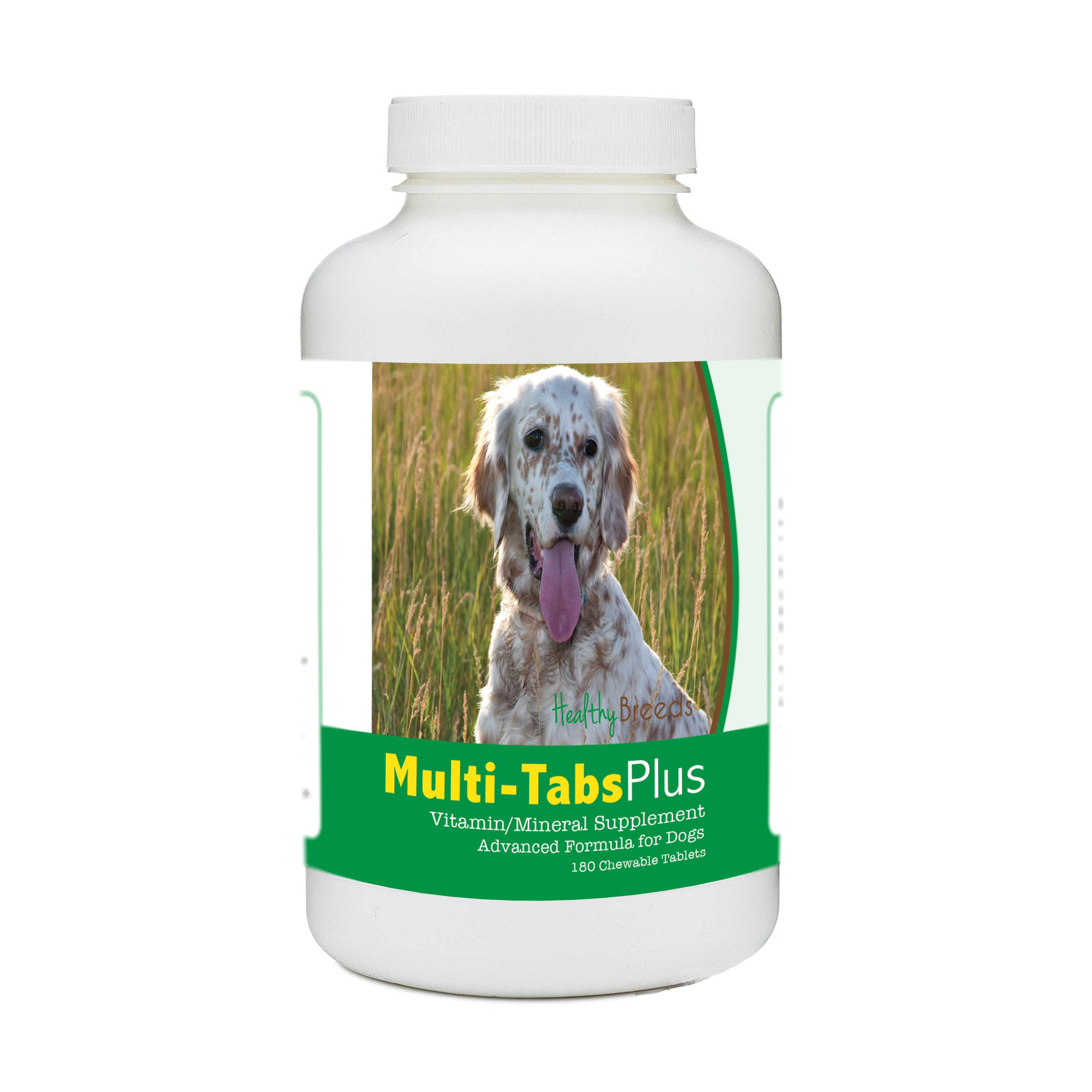 English Setter Multi-Tabs Plus Chewable Tablets 180 Count