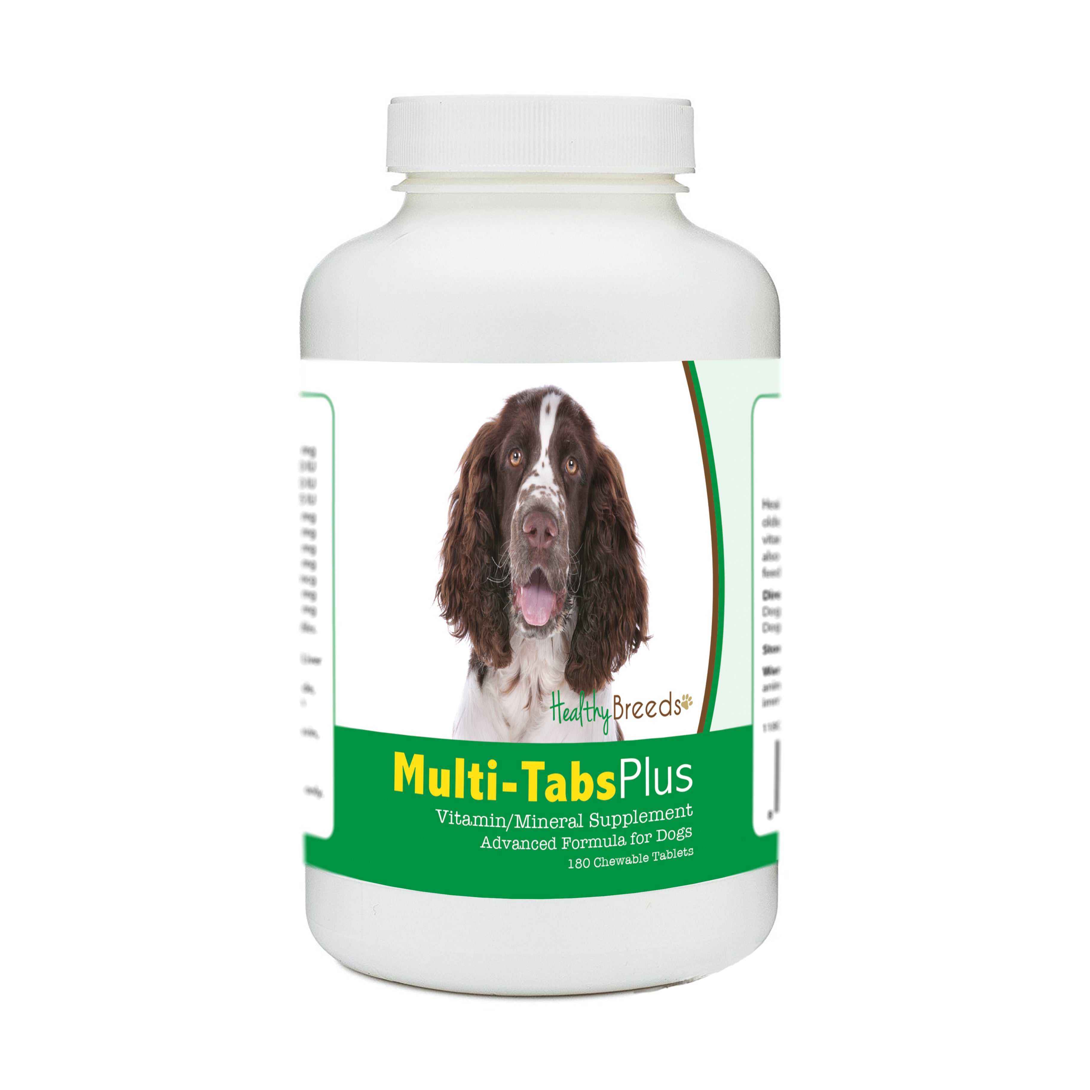 English Springer Spaniel Multi-Tabs Plus Chewable Tablets 180 Count