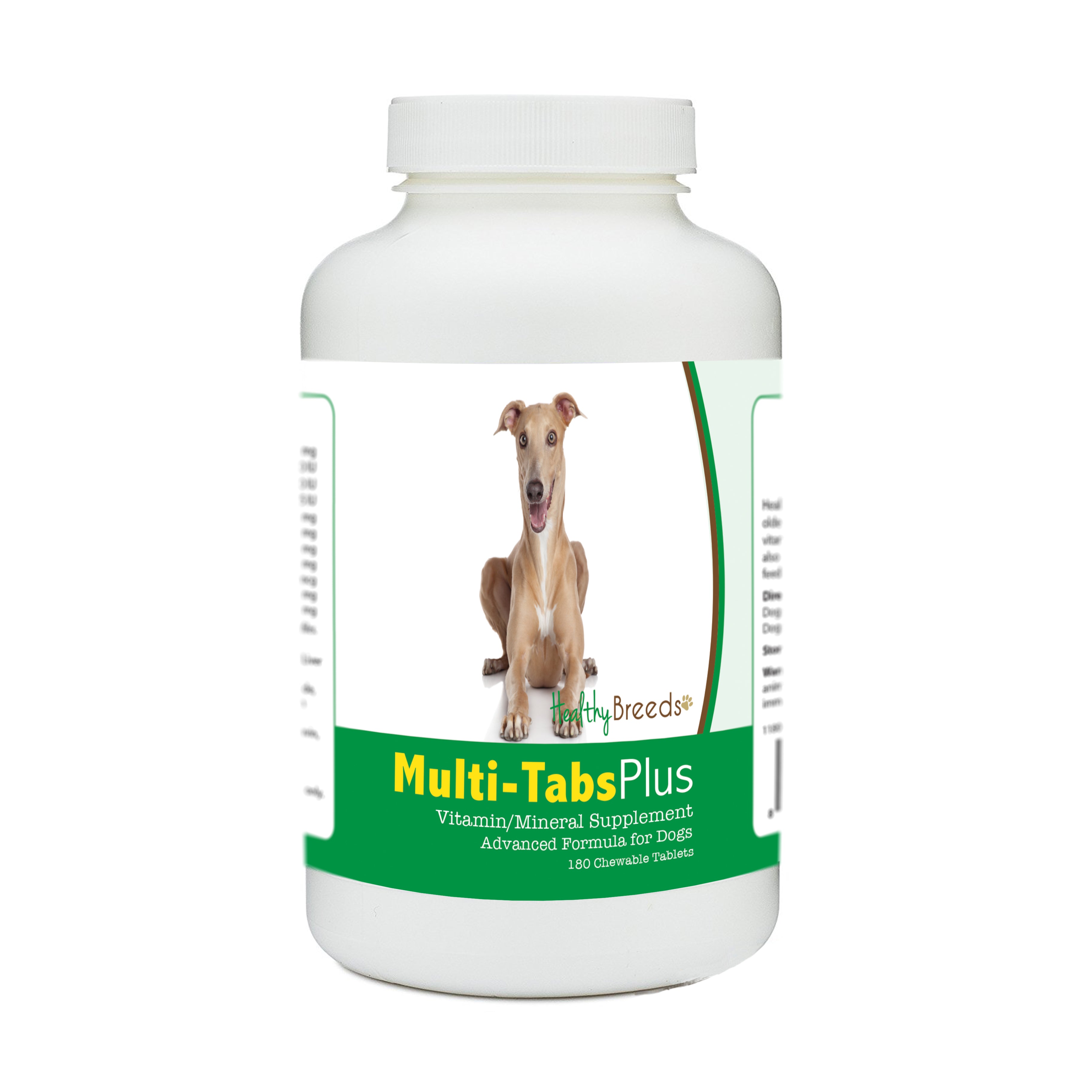 Italian Greyhound Multi-Tabs Plus Chewable Tablets 180 Count
