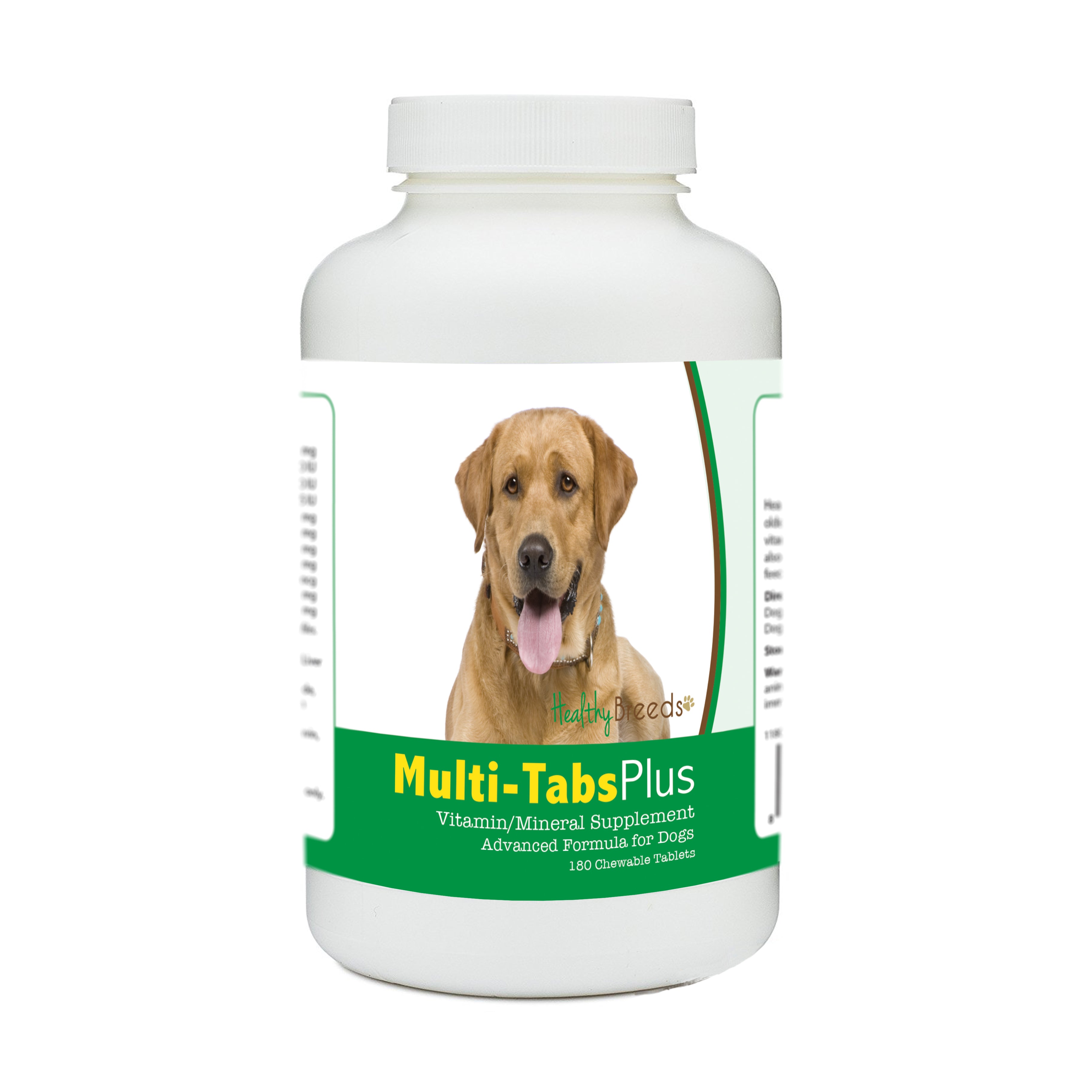 Labrador Retriever Multi-Tabs Plus Chewable Tablets 180 Count