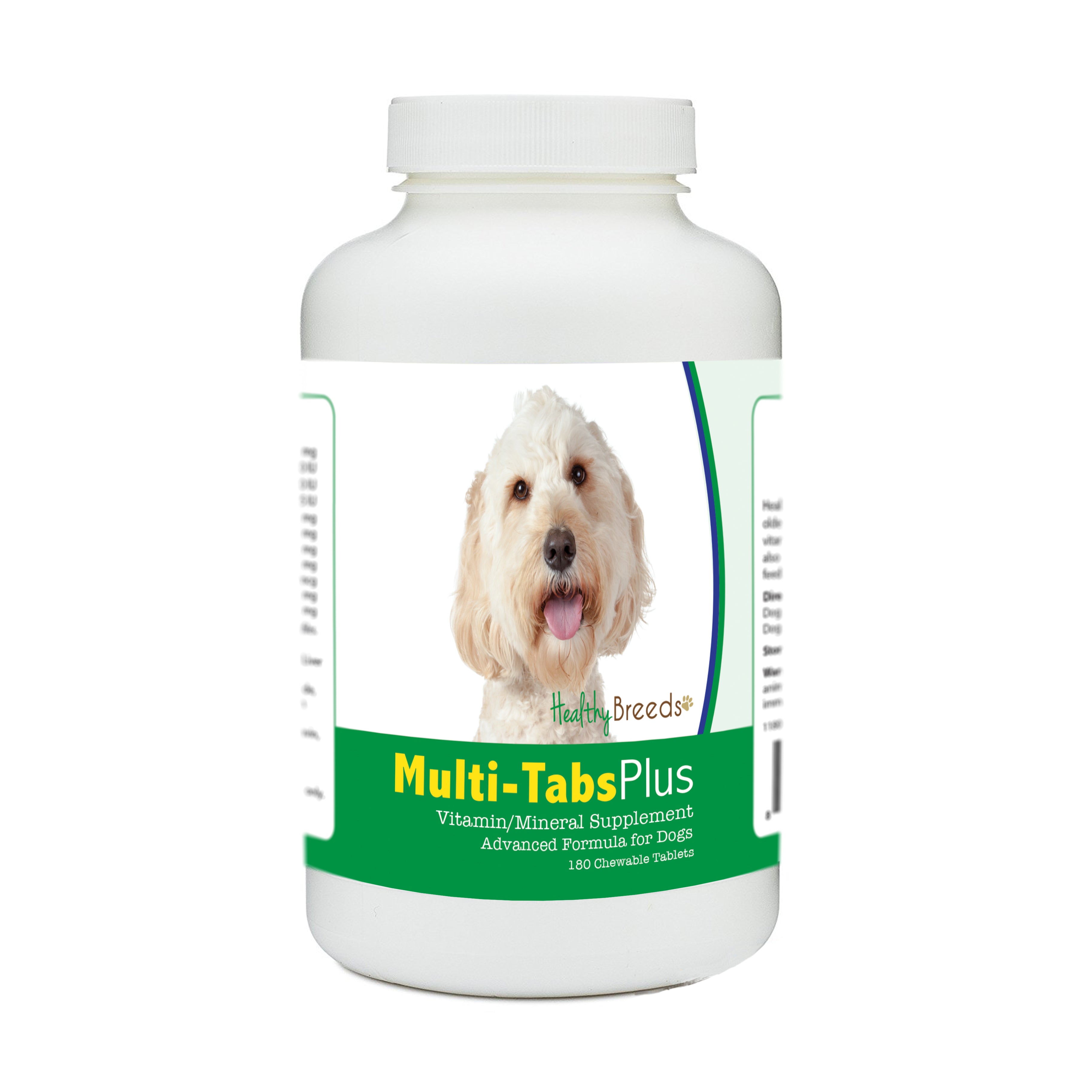 Labradoodle Multi-Tabs Plus Chewable Tablets 180 Count
