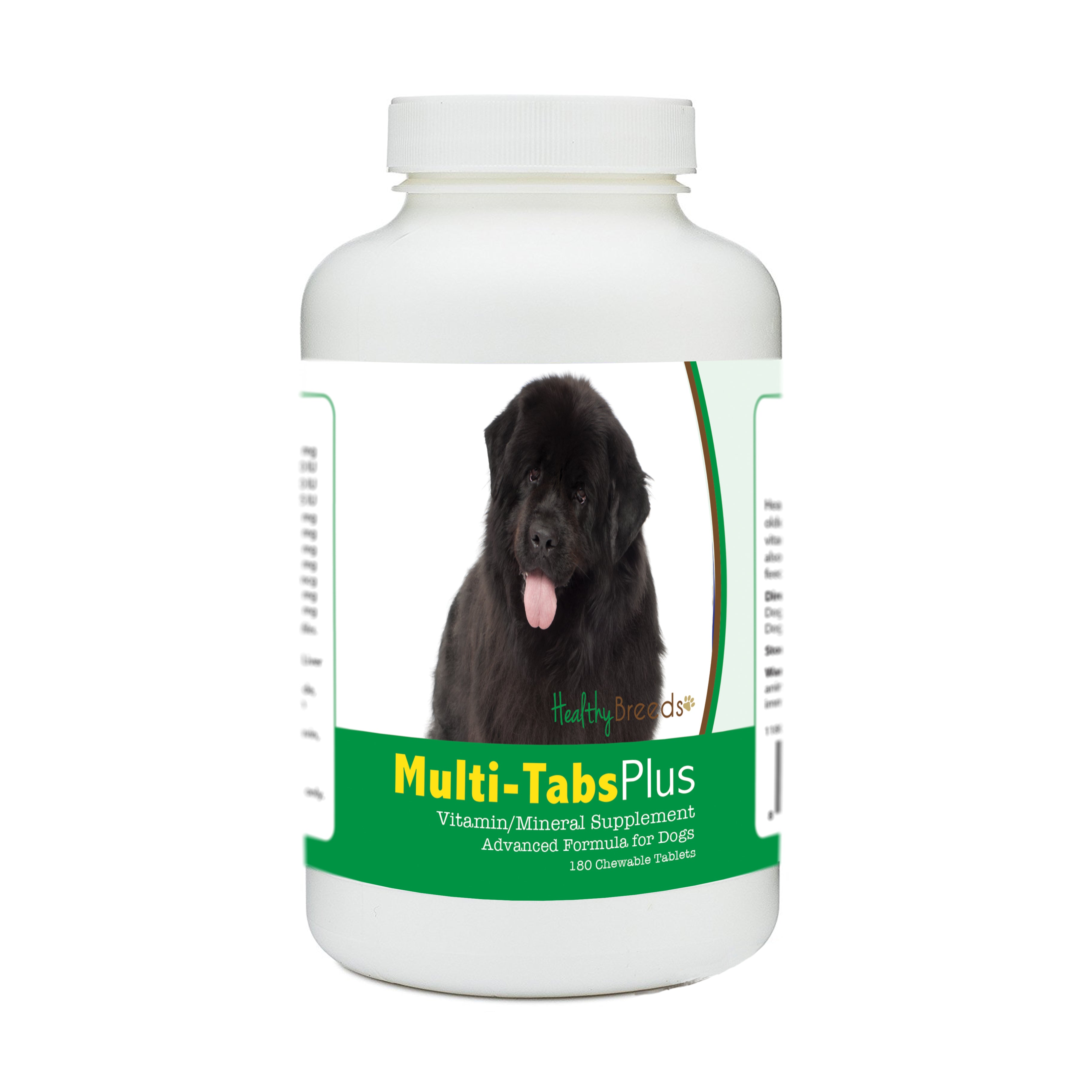 Newfoundland Multi-Tabs Plus Chewable Tablets 180 Count