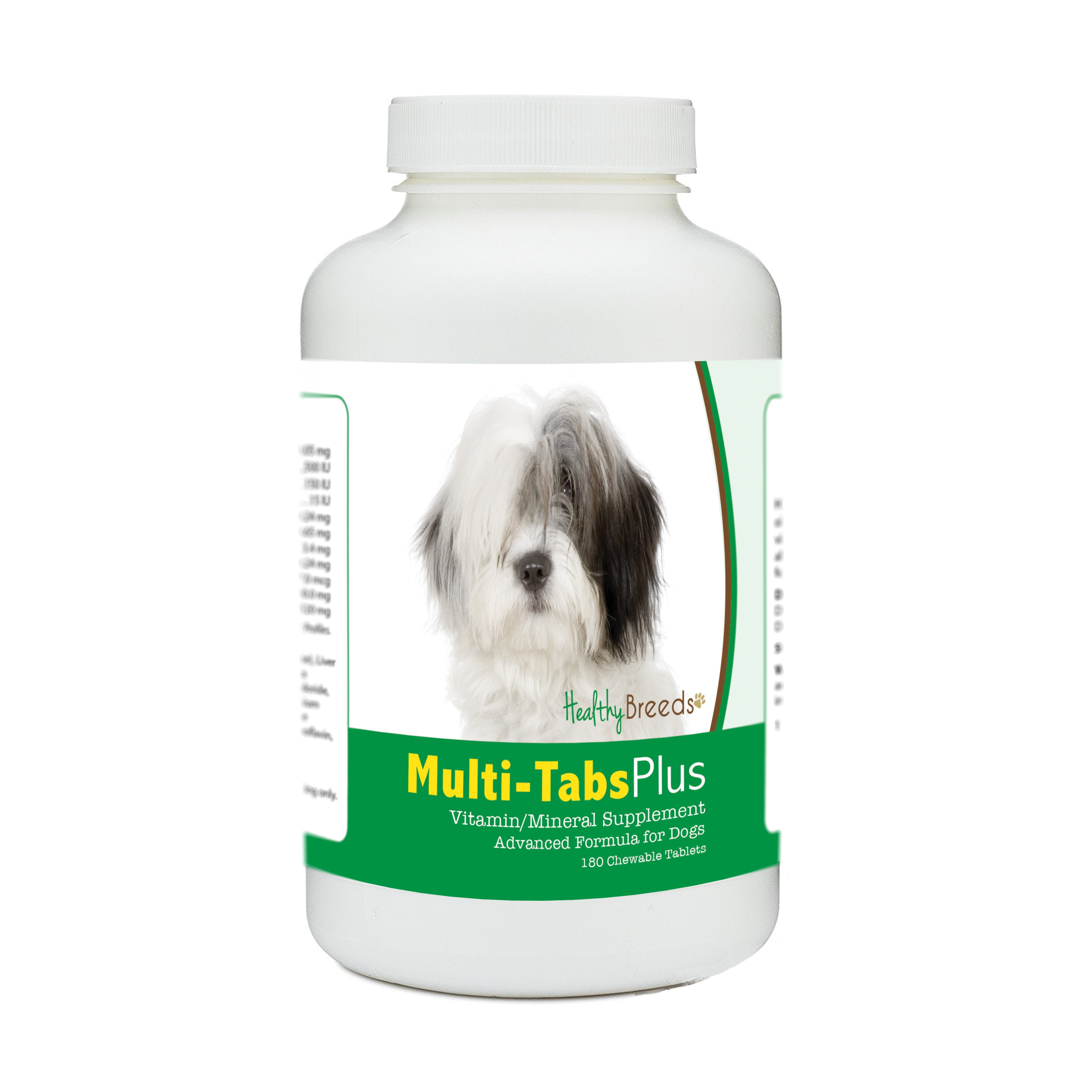 Old English Sheepdog Multi-Tabs Plus Chewable Tablets 180 Count