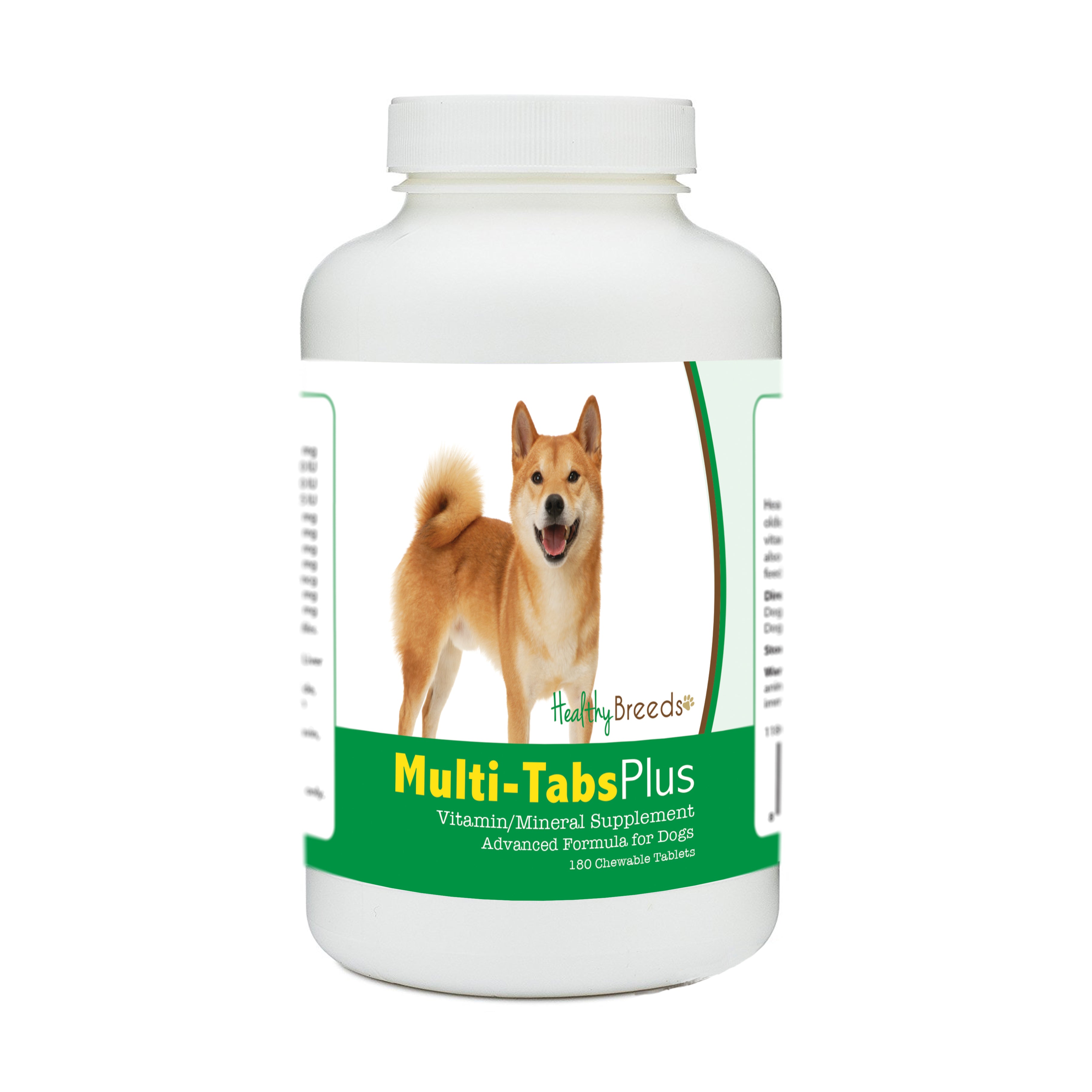 Shiba Inu Multi-Tabs Plus Chewable Tablets 180 Count