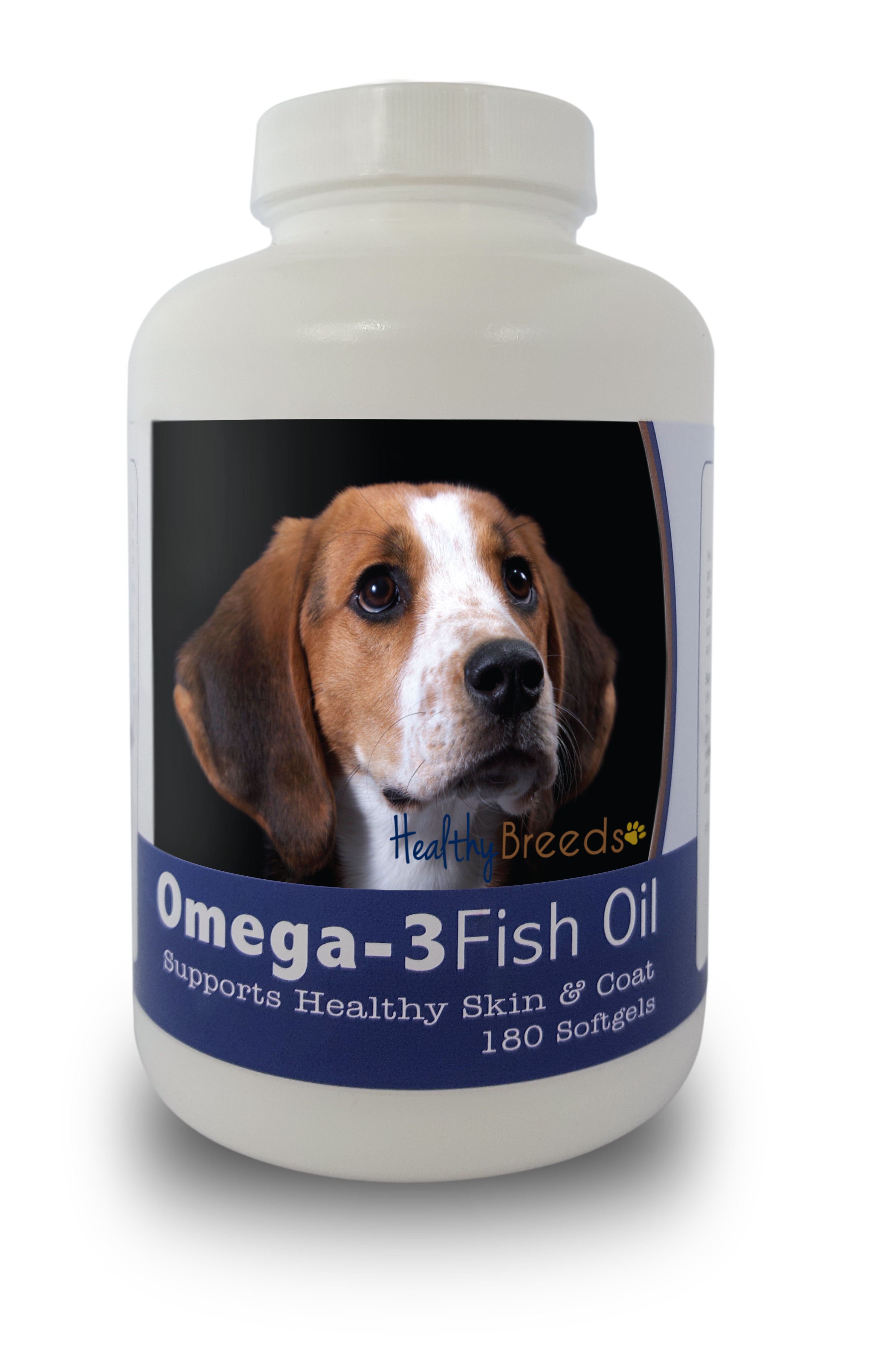 American English Coonhound Omega-3 Fish Oil Softgels 180 Count