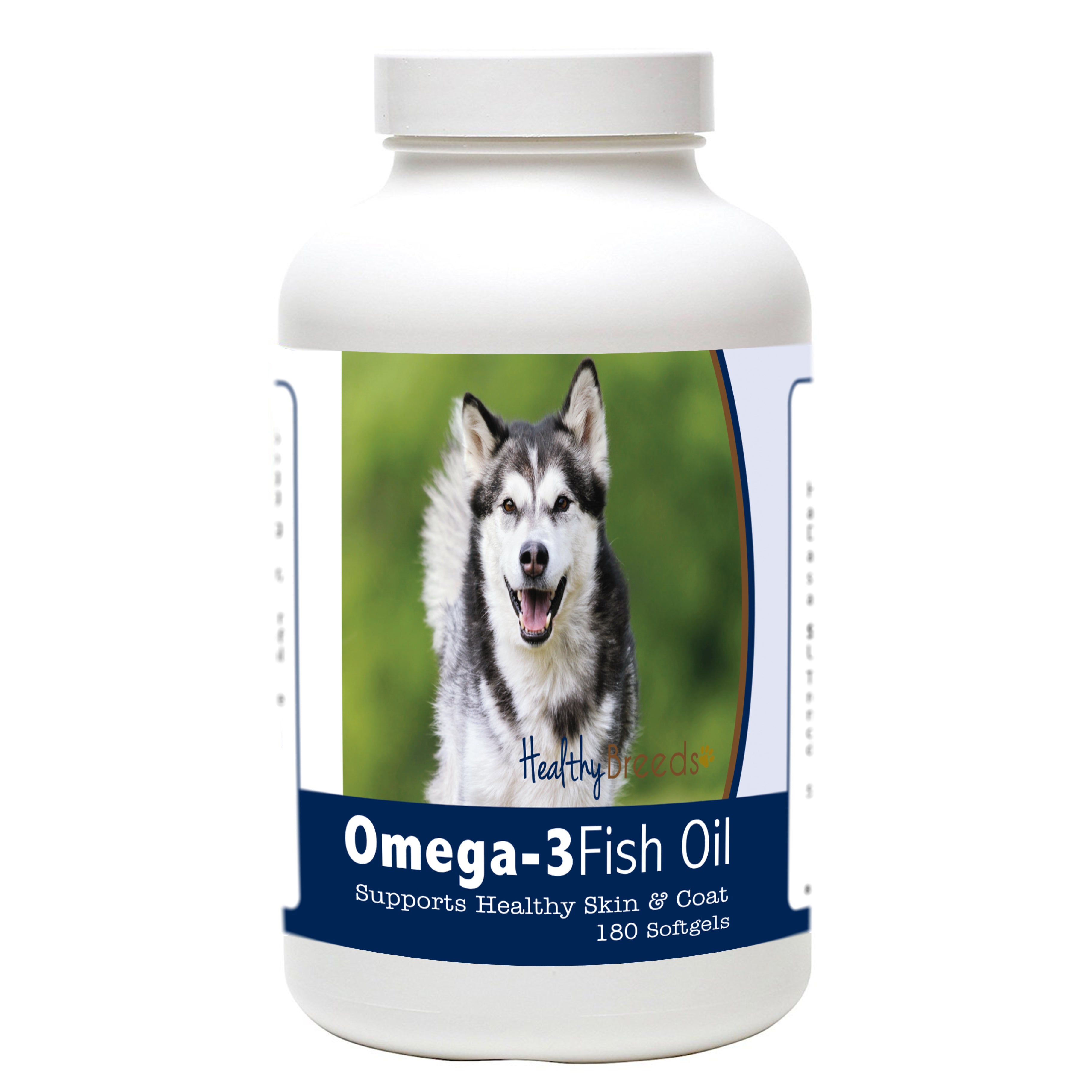 Alaskan Malamute Omega-3 Fish Oil Softgels 180 Count