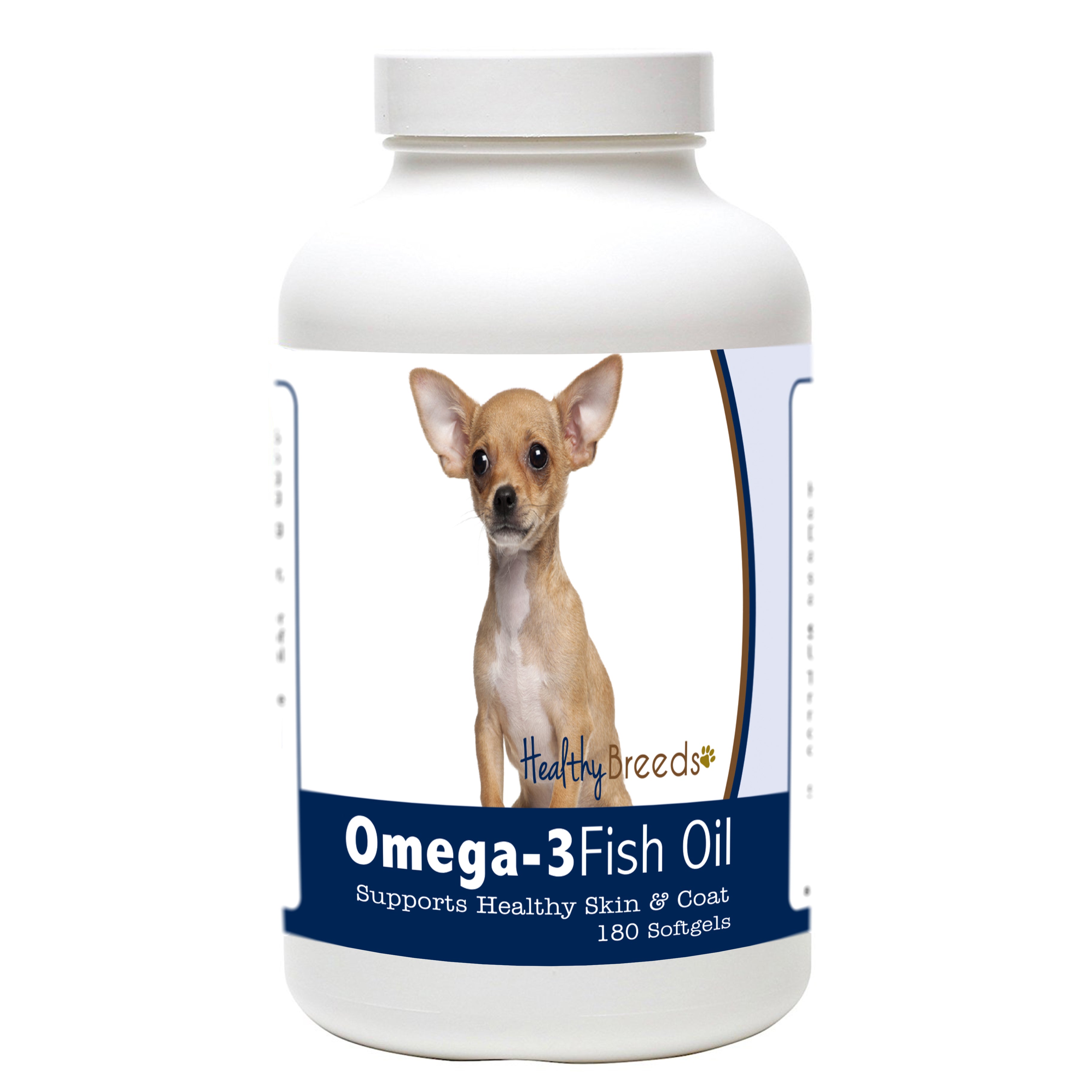 Chihuahua Omega-3 Fish Oil Softgels 180 Count