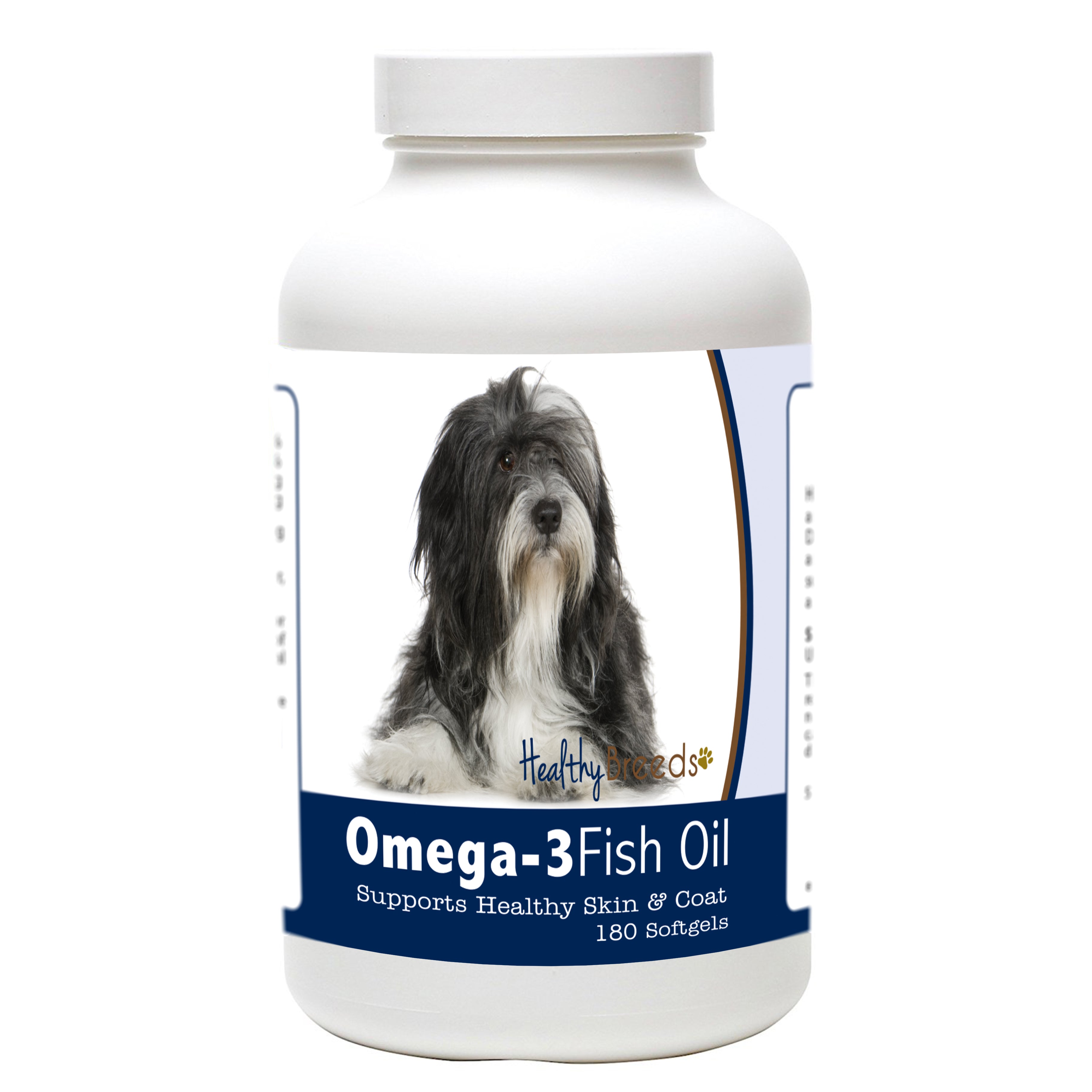 Lhasa Apso Omega-3 Fish Oil Softgels 180 Count