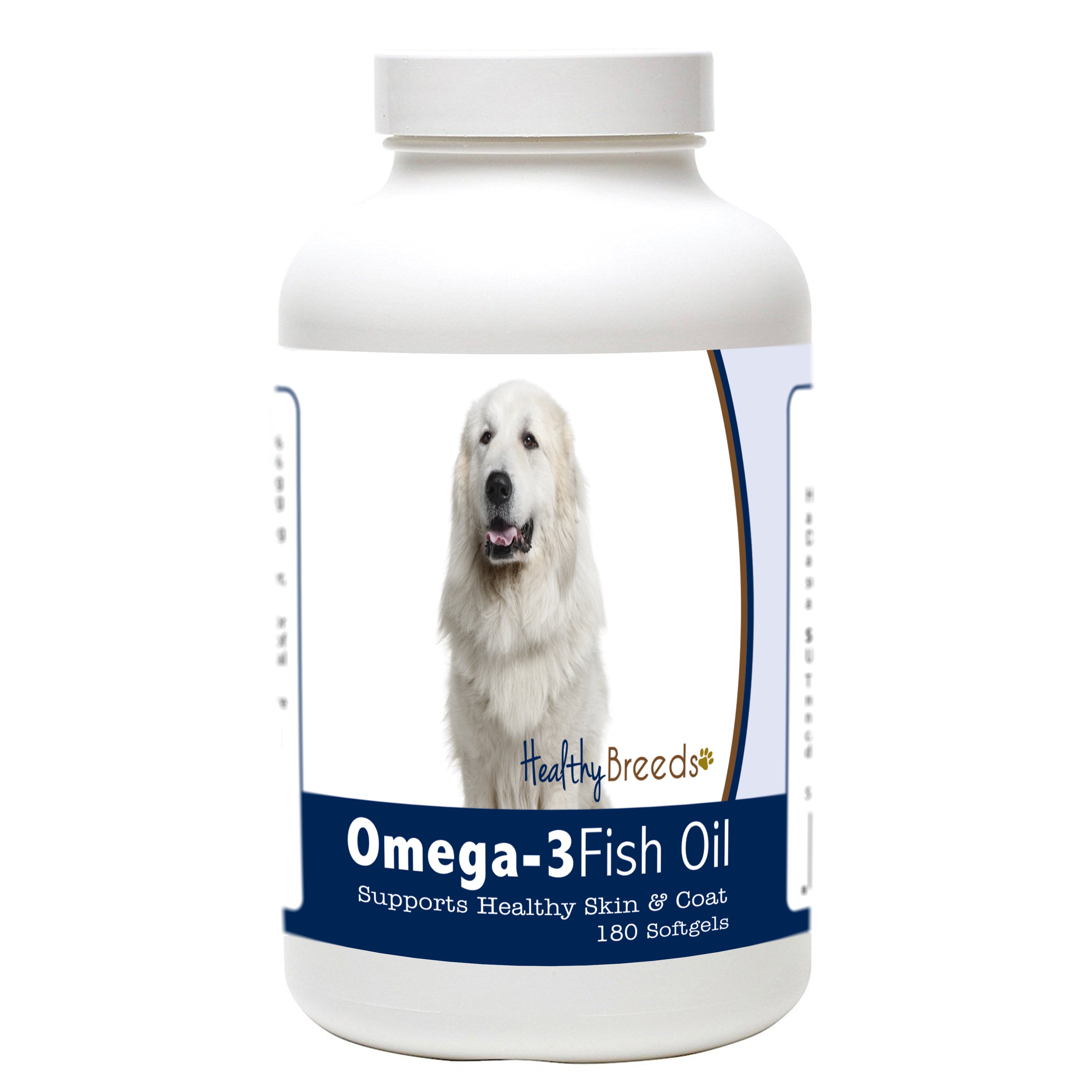 Great Pyrenees Omega-3 Fish Oil Softgels 180 Count