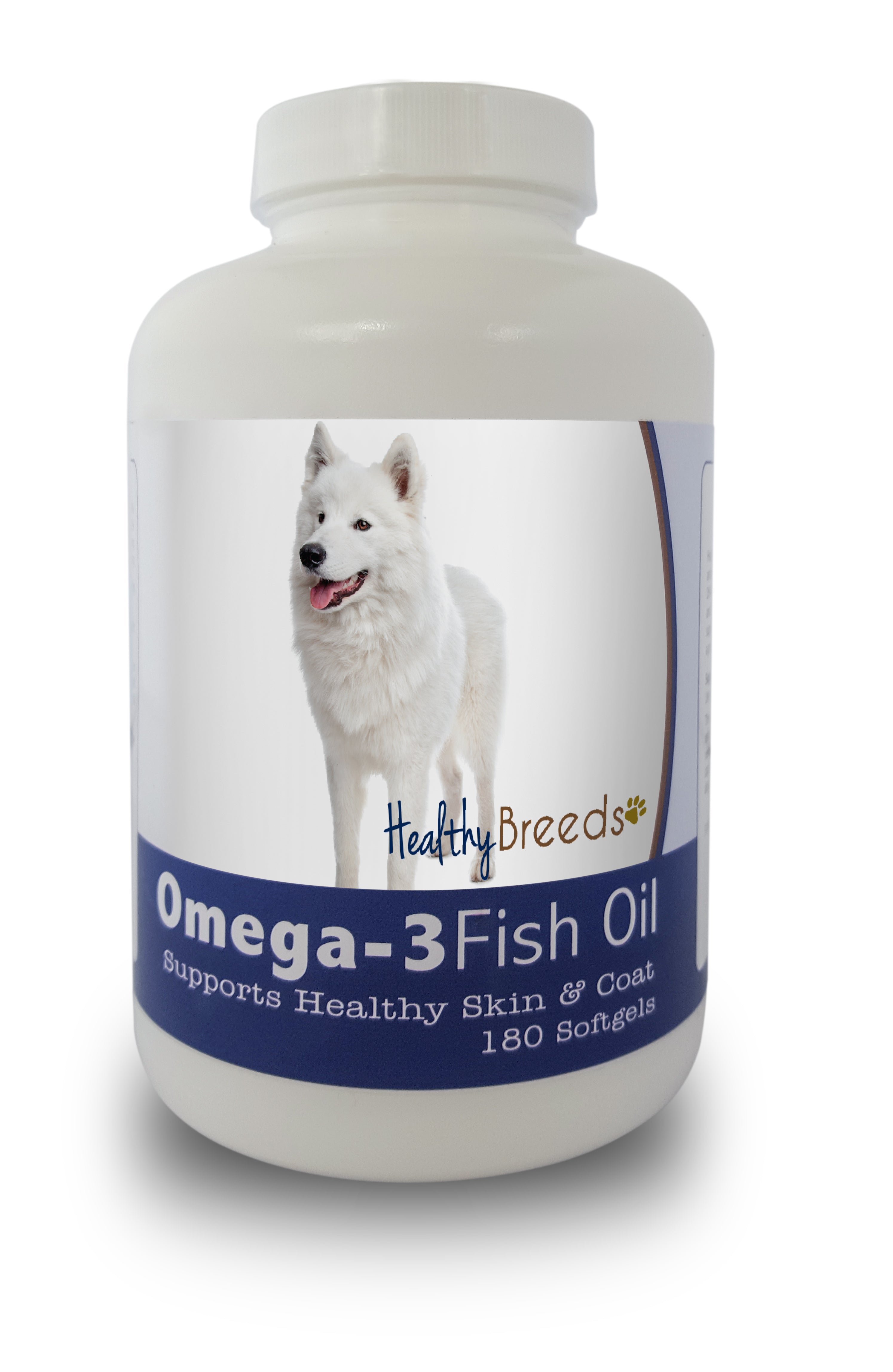 Samoyed Omega-3 Fish Oil Softgels 180 Count