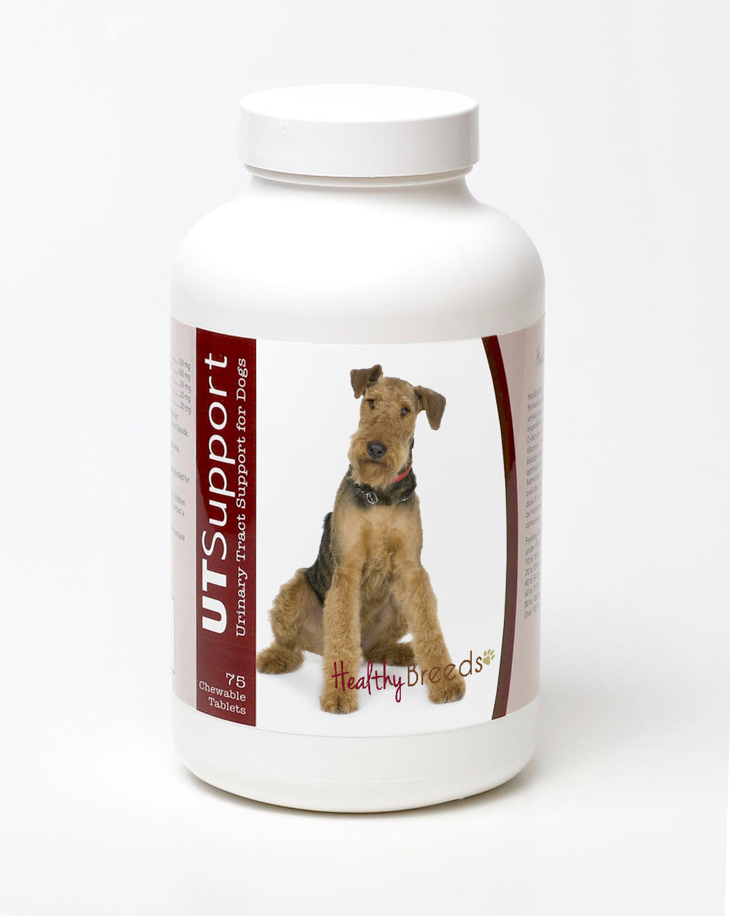 Airedale Terrier Cranberry Chewables 75 Count