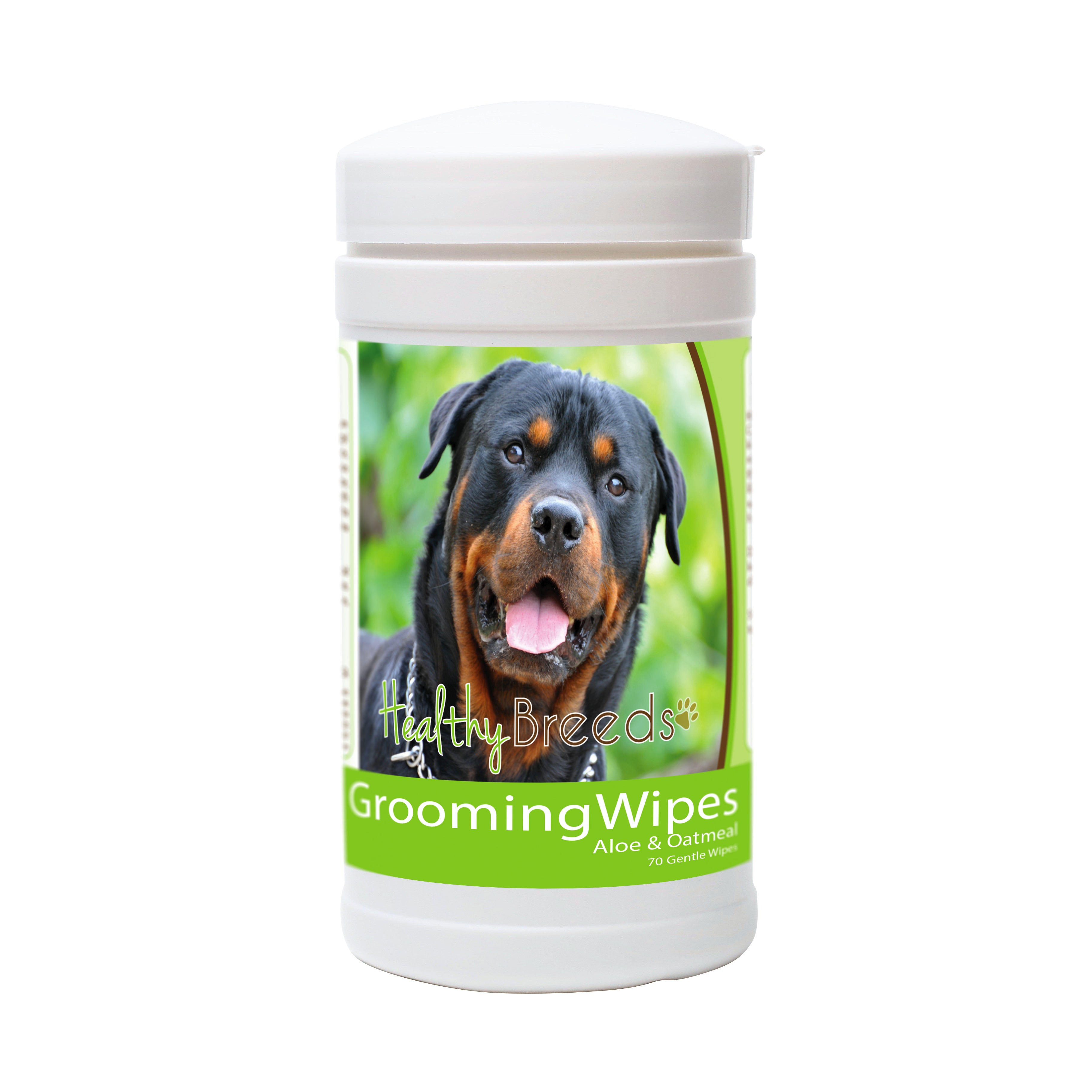 Rottweiler Grooming Wipes 70 Count