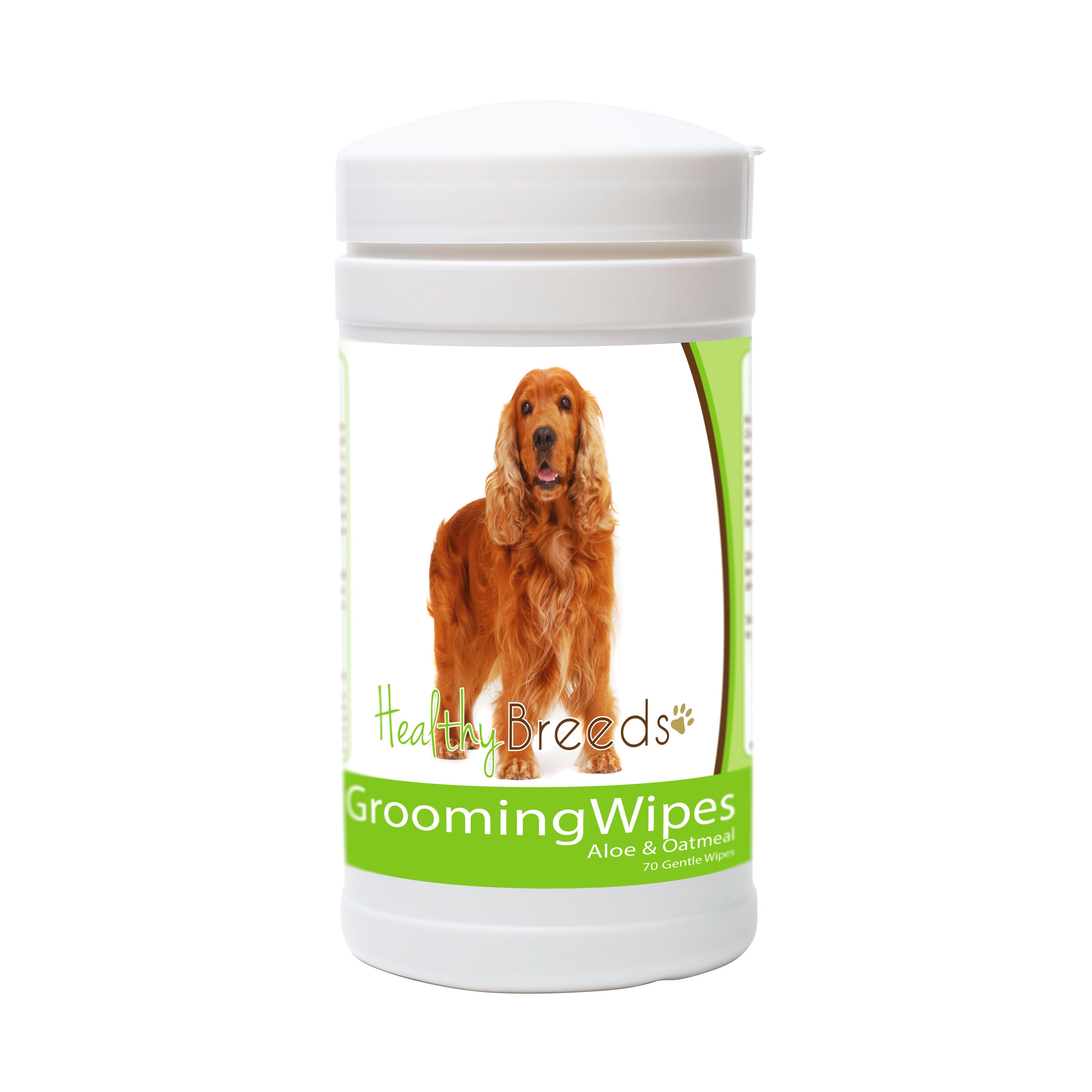 English Cocker Spaniel Grooming Wipes 70 Count