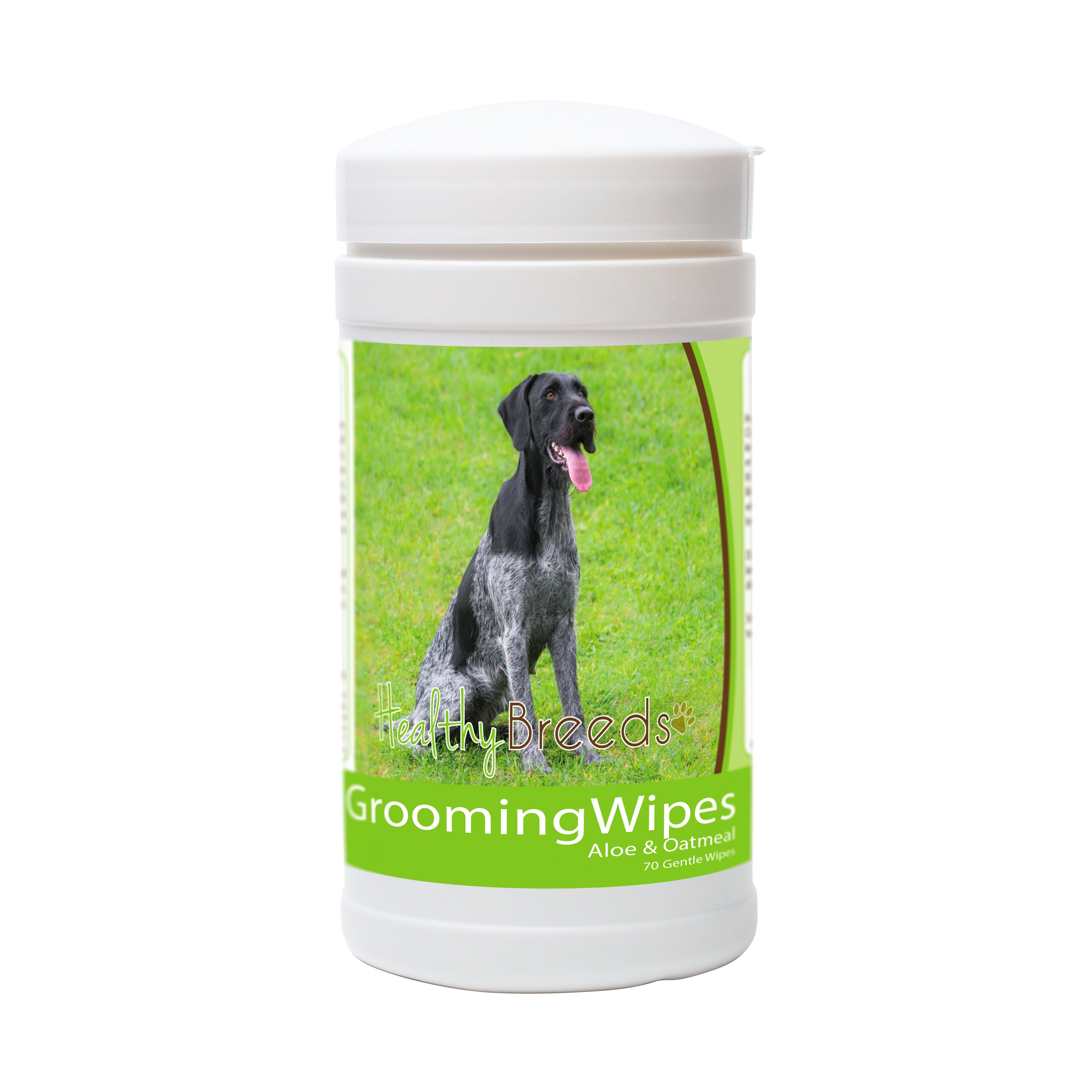 German Wirehaired Pointer Grooming Wipes 70 Count