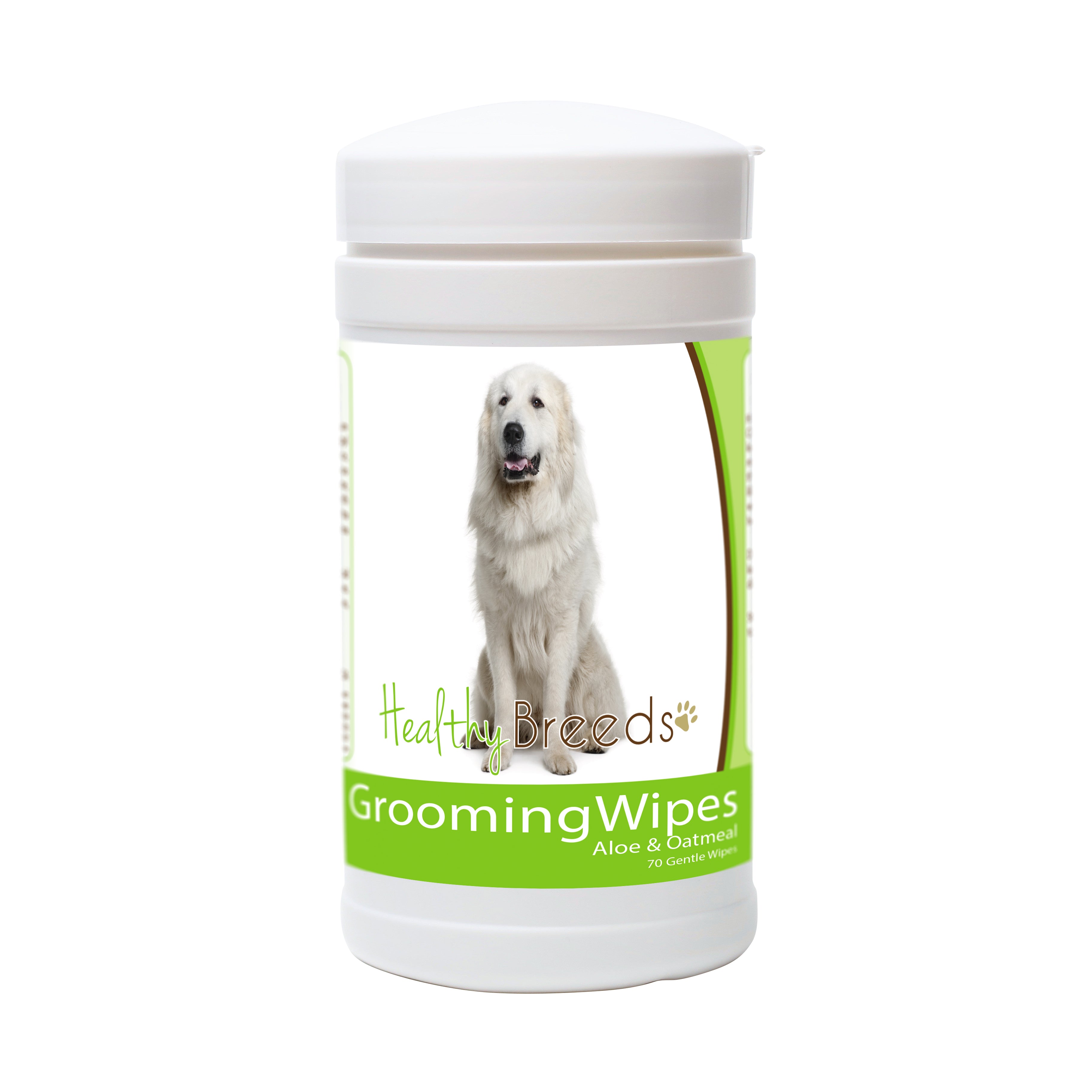 Great Pyrenees Grooming Wipes 70 Count