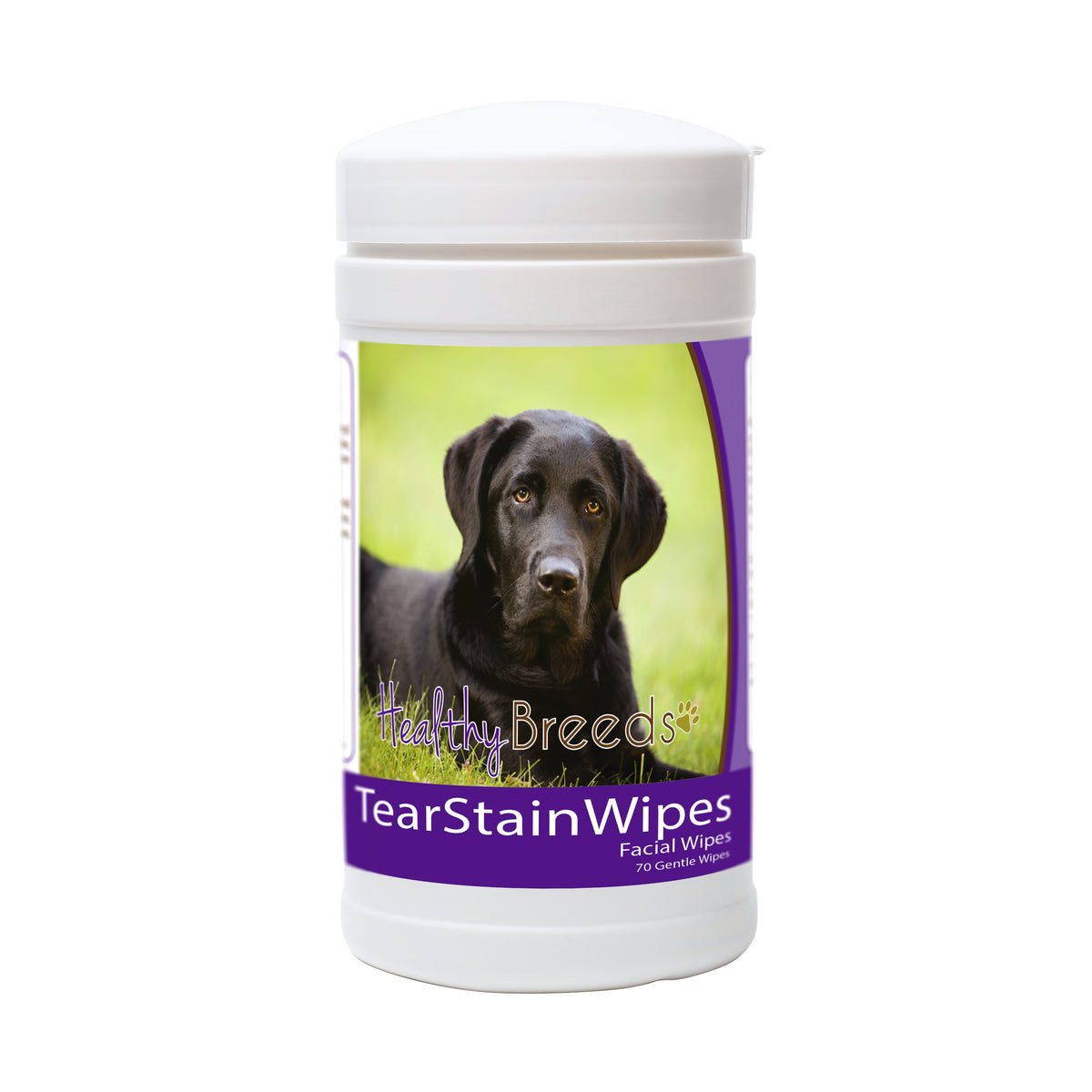 Labrador Retriever Tear Stain Wipes 70 Count Healthy Breeds