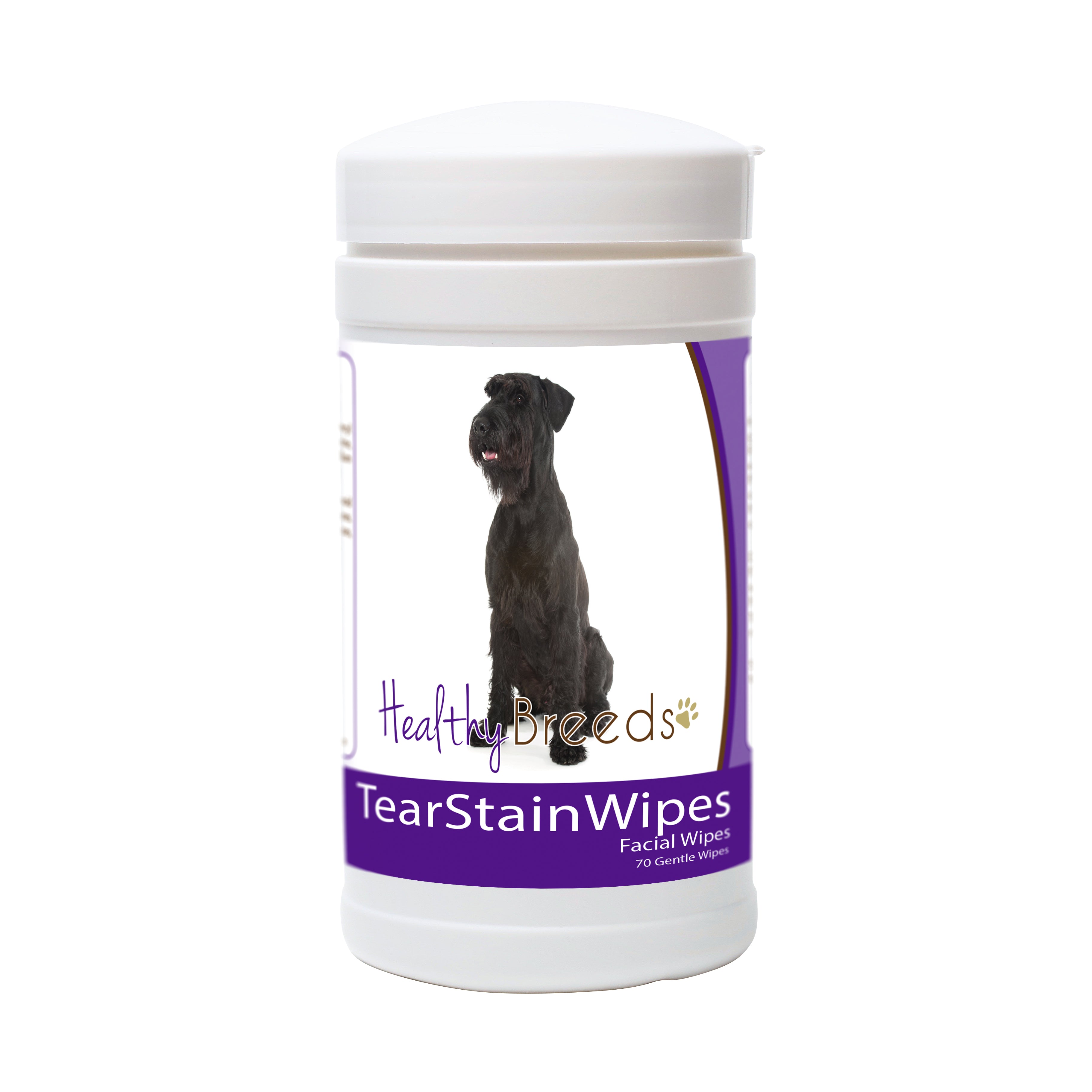 Giant Schnauzer Tear Stain Wipes 70 Count