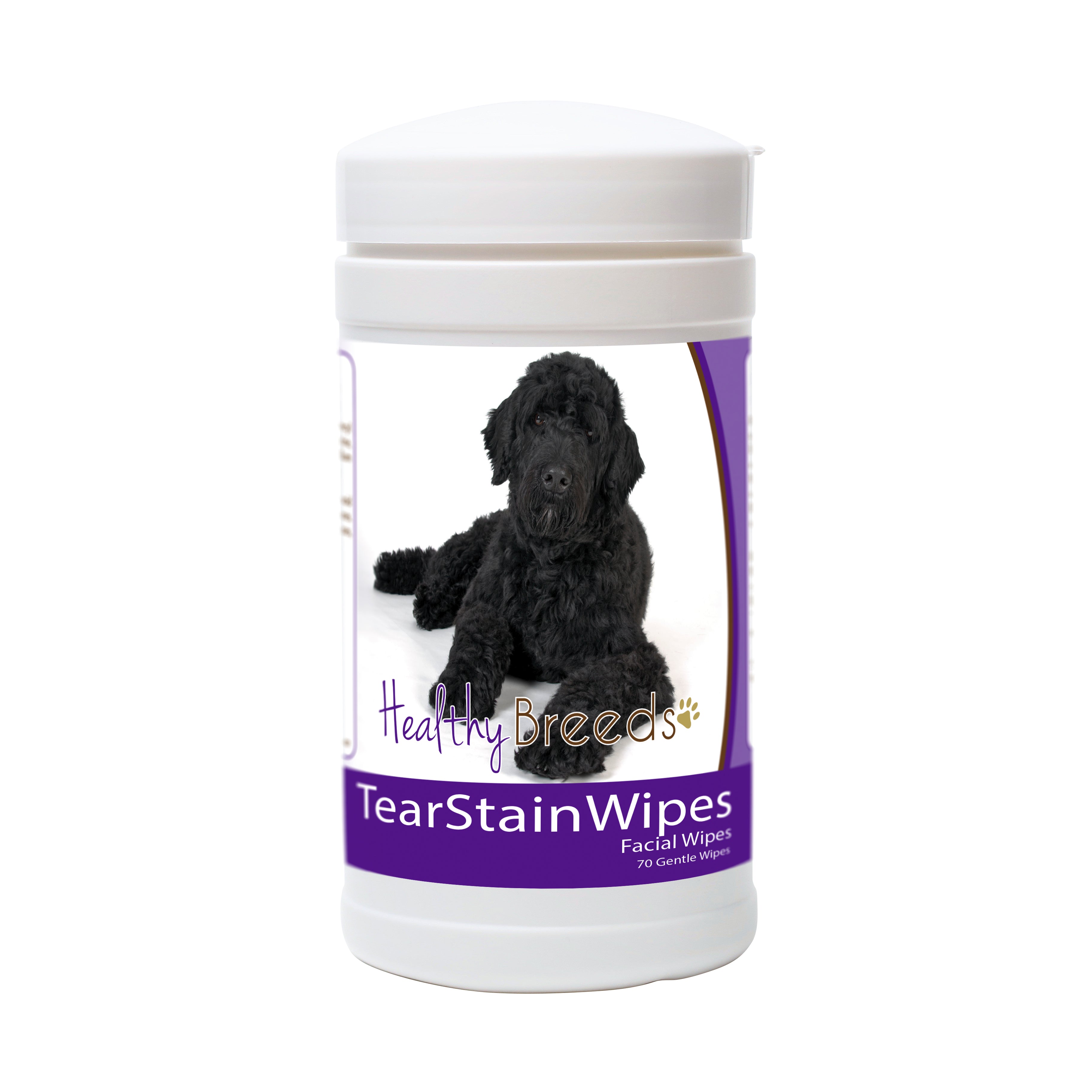 Portuguese Water Dog Tear Stain Wipes 70 Count