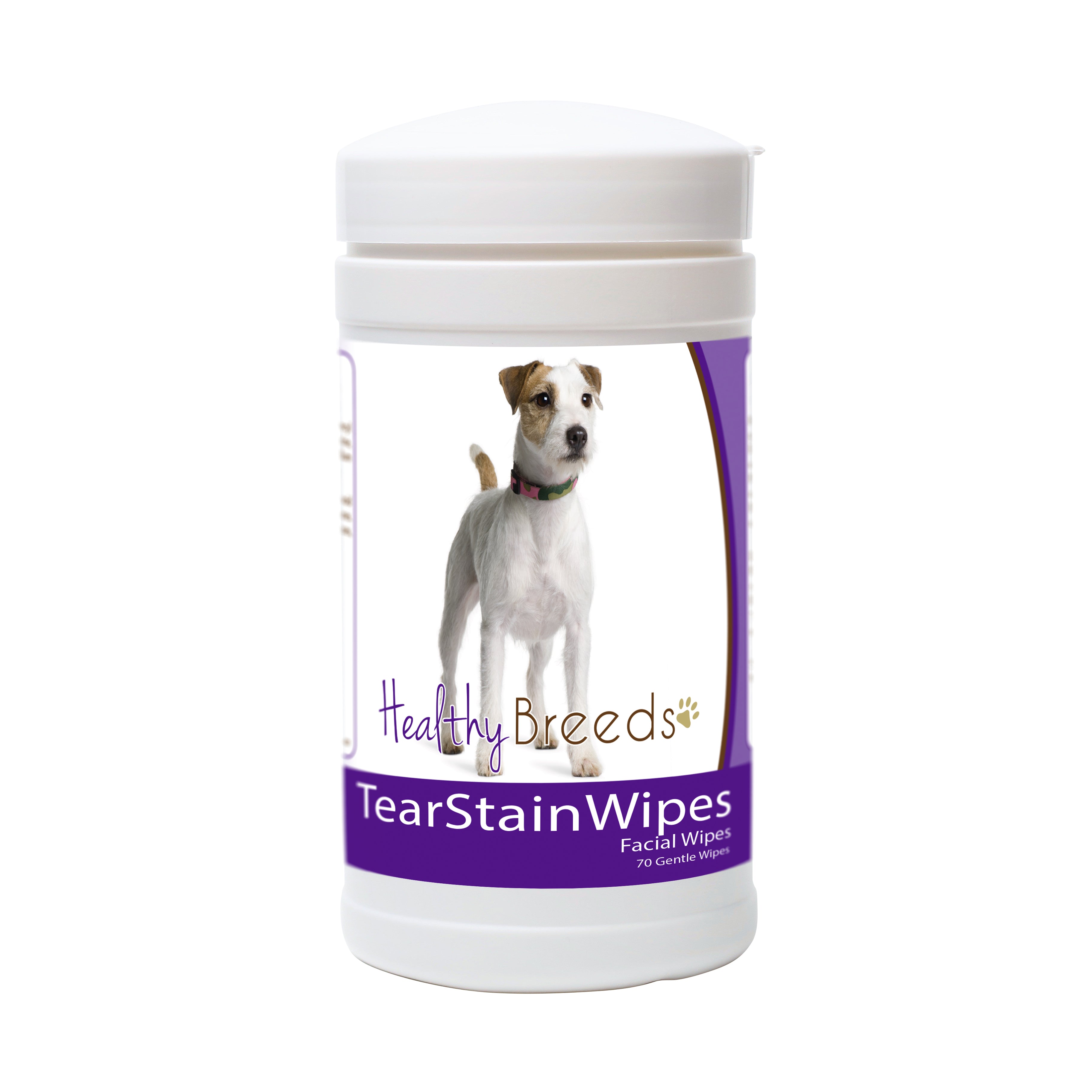 Parson Russell Terrier Tear Stain Wipes 70 Count