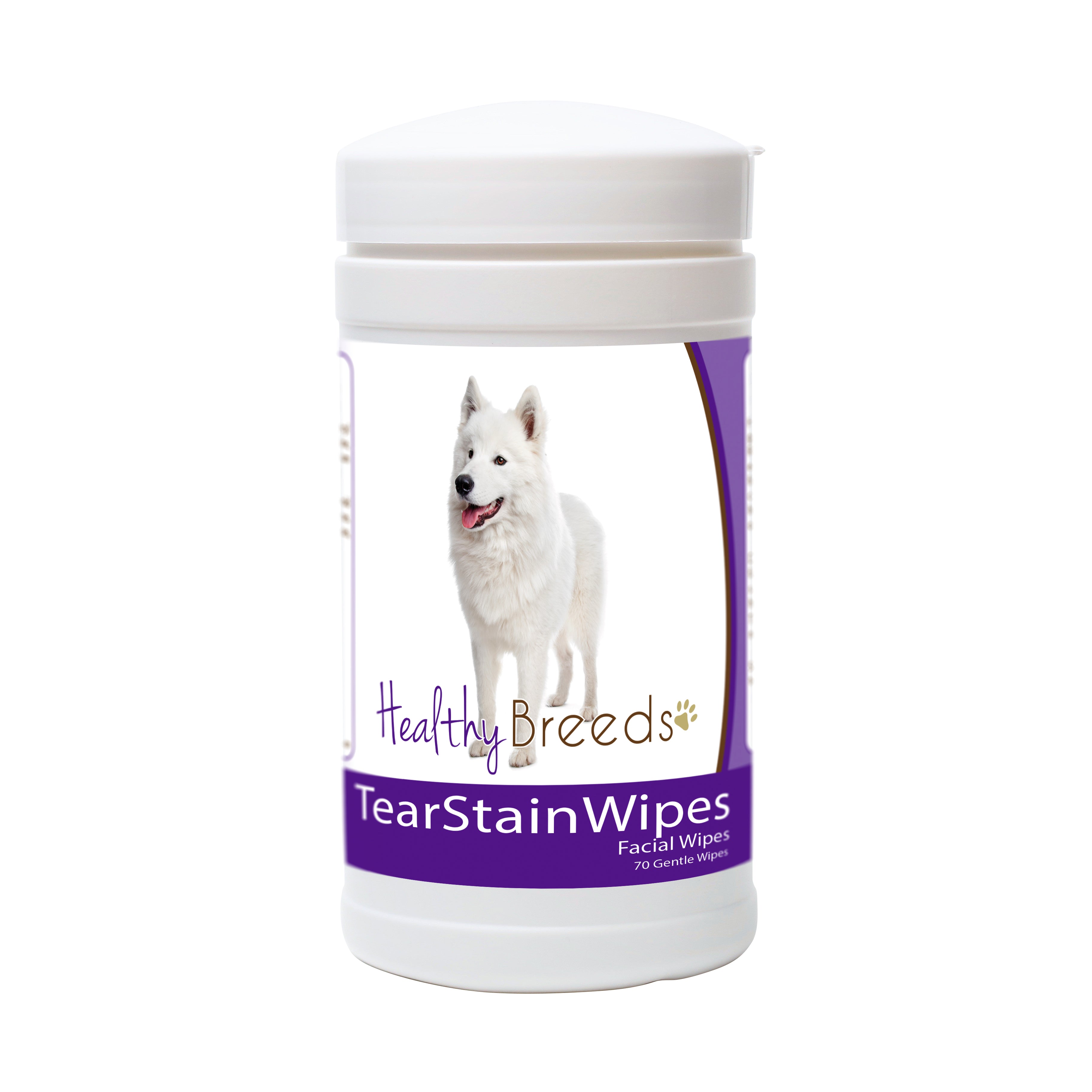 Samoyed Tear Stain Wipes 70 Count
