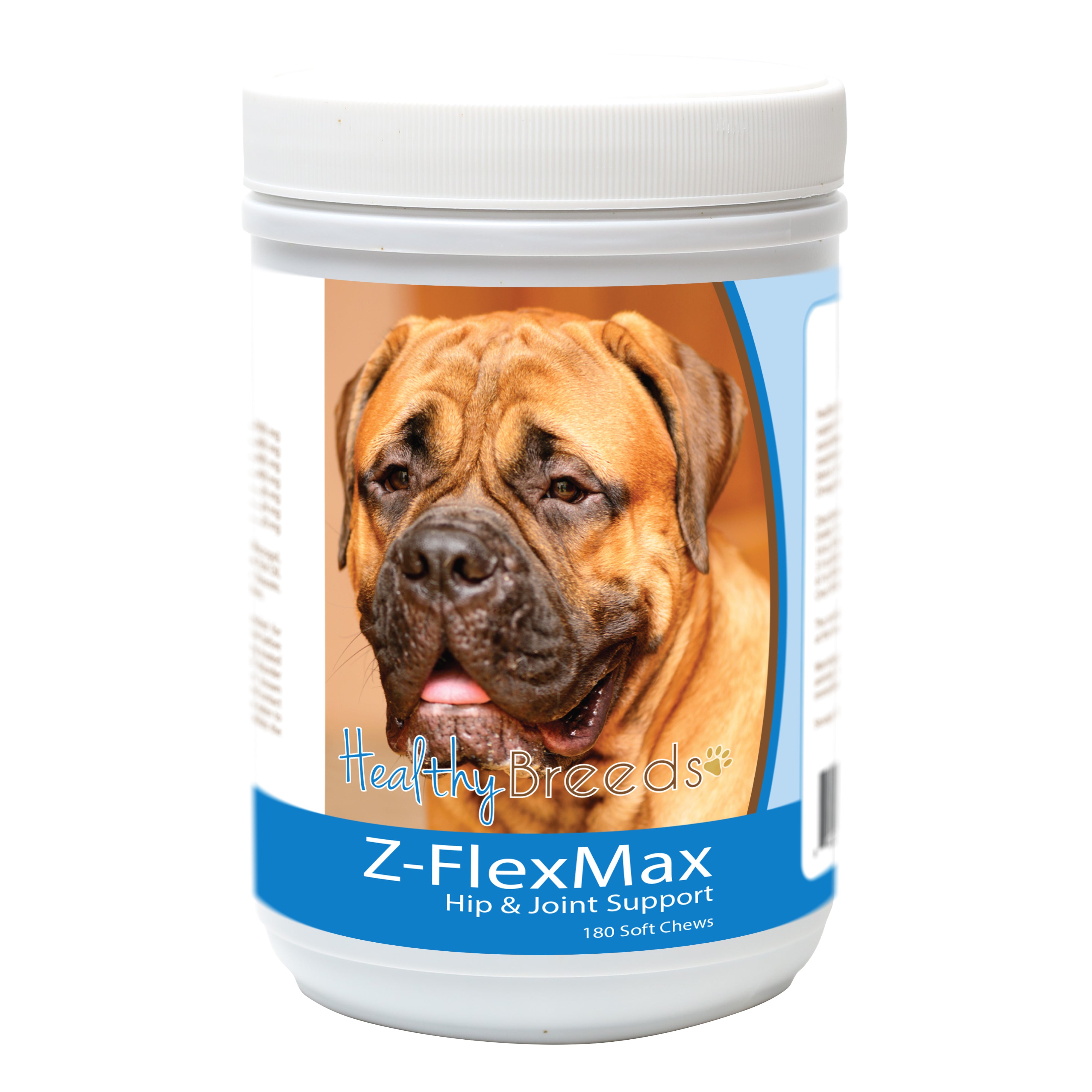 Bullmastiff Z-Flex Max Dog Hip and Joint Support 180 Count
