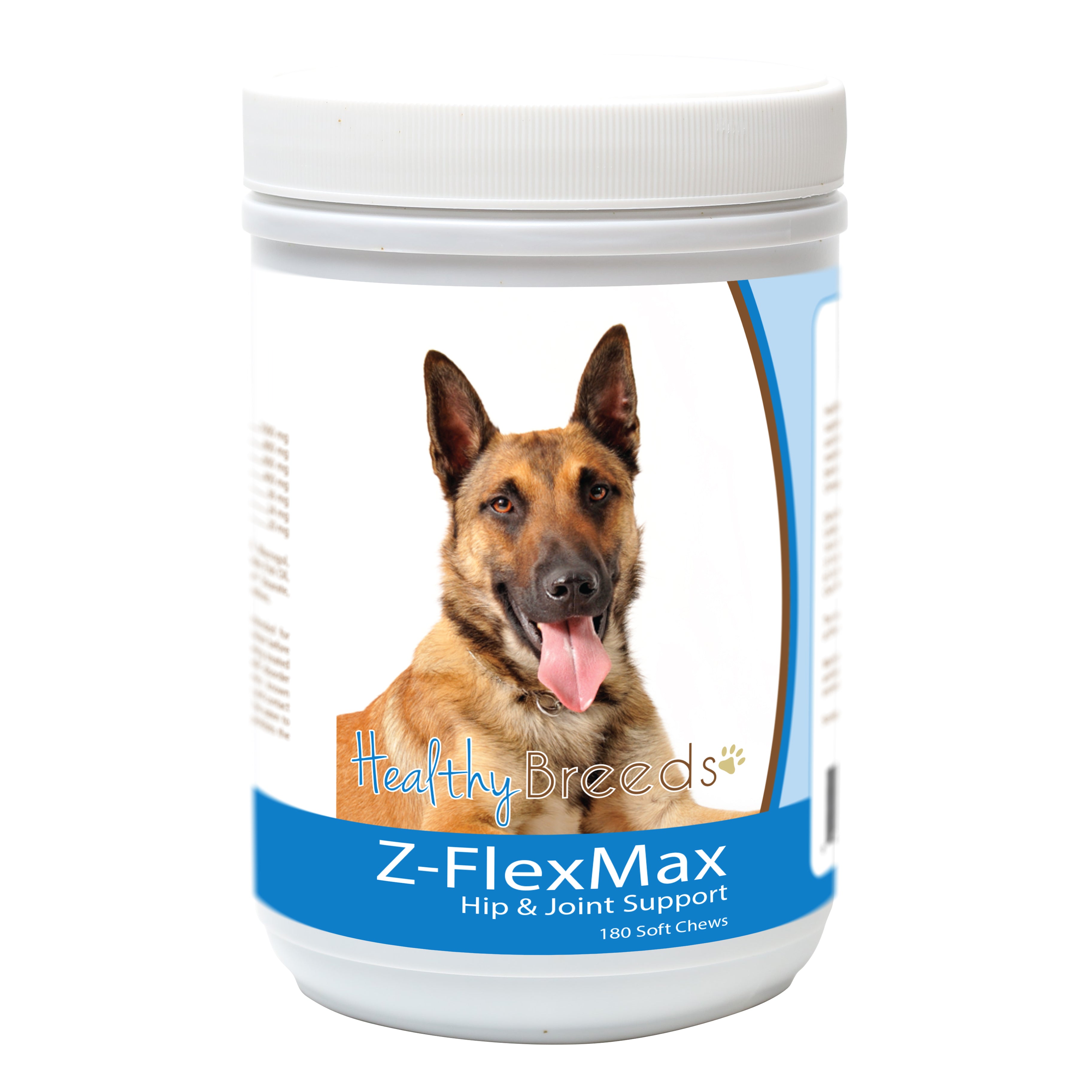 Belgian Malinois Z-Flex Max Dog Hip and Joint Support 180 Count