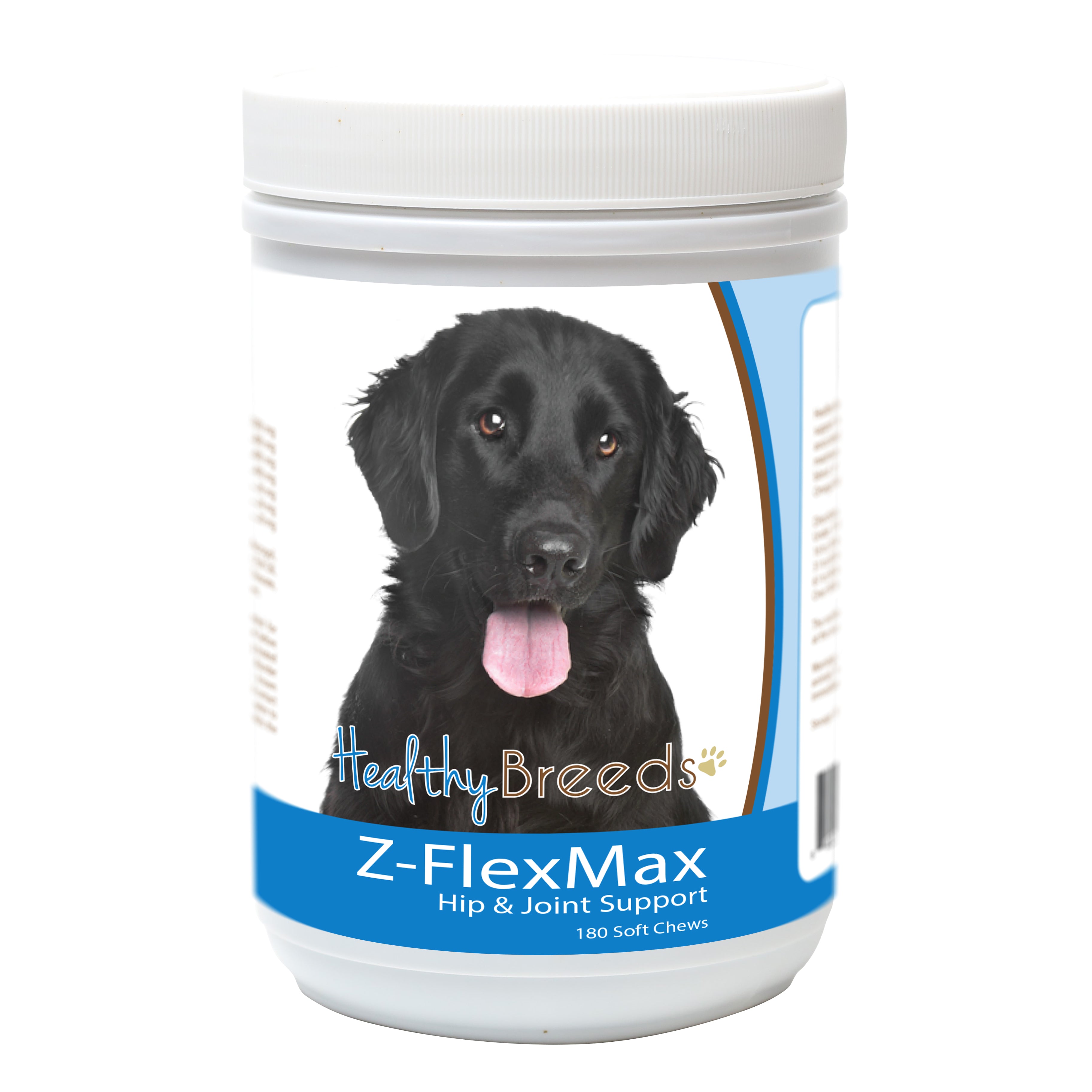 Flat Coated Retriever Z-Flex Max Dog Hip and Joint Support 180 Count