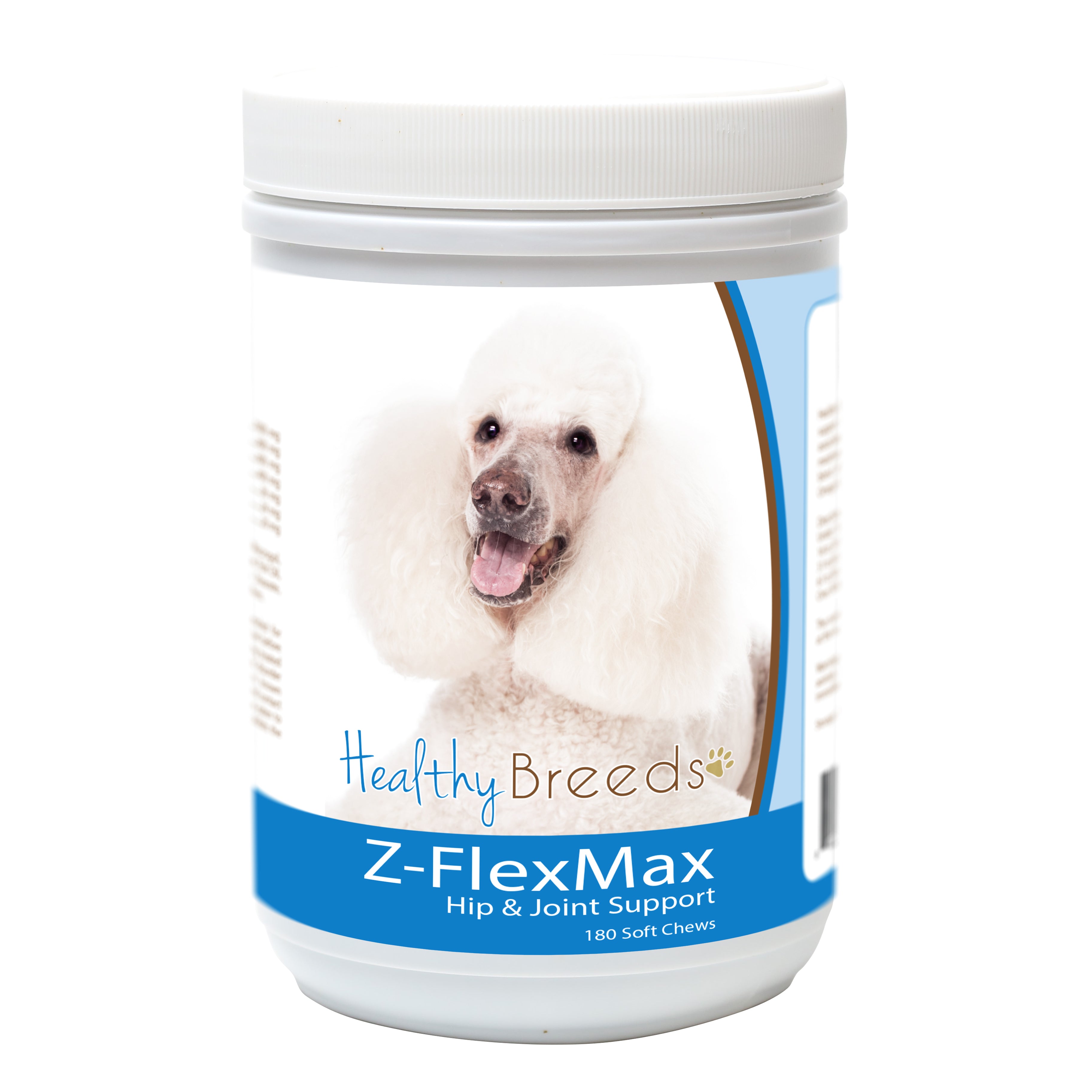 Poodle Z-Flex Max Dog Hip and Joint Support 180 Count