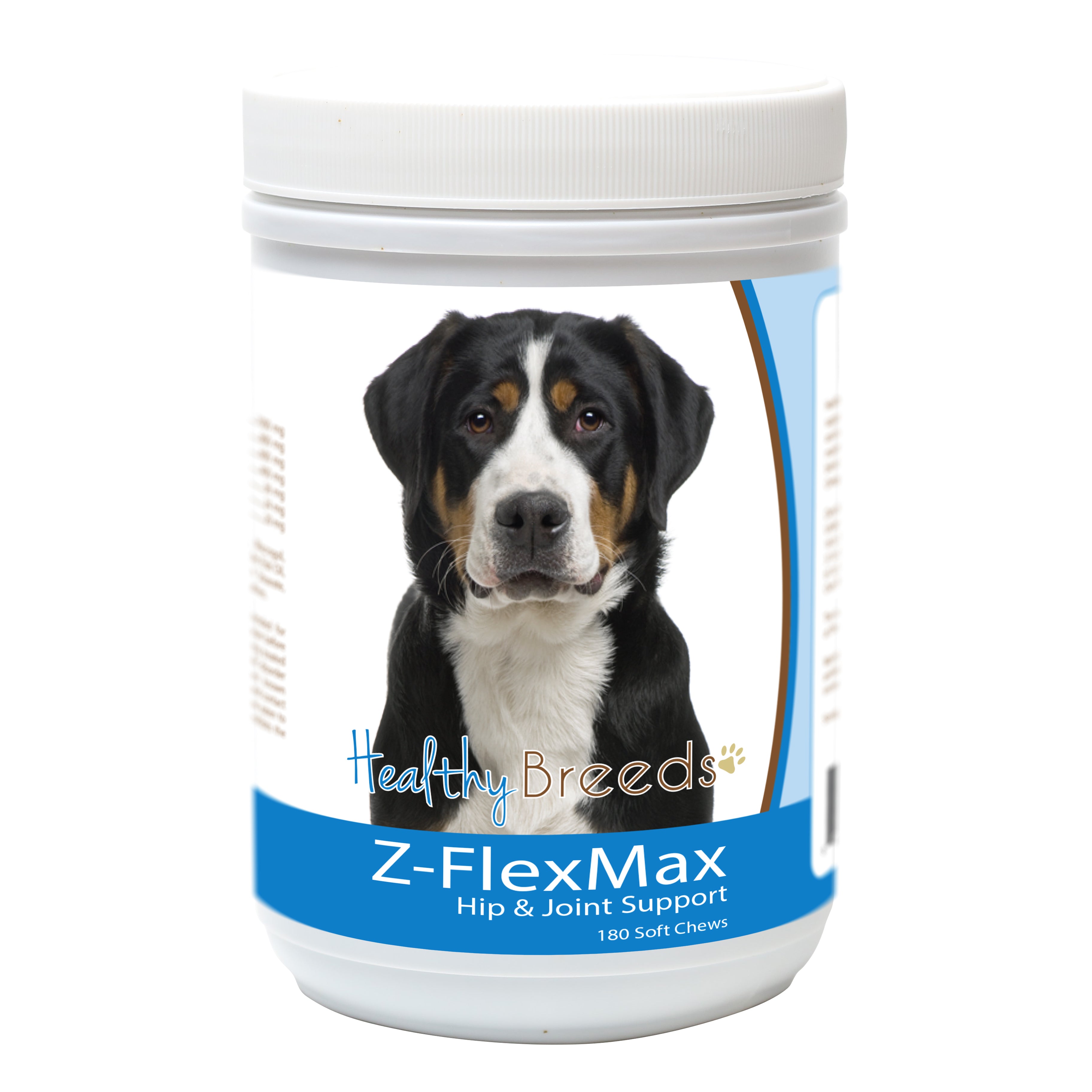 Greater Swiss Mountain Dog Z-Flex Max Dog Hip and Joint Support 180 Count