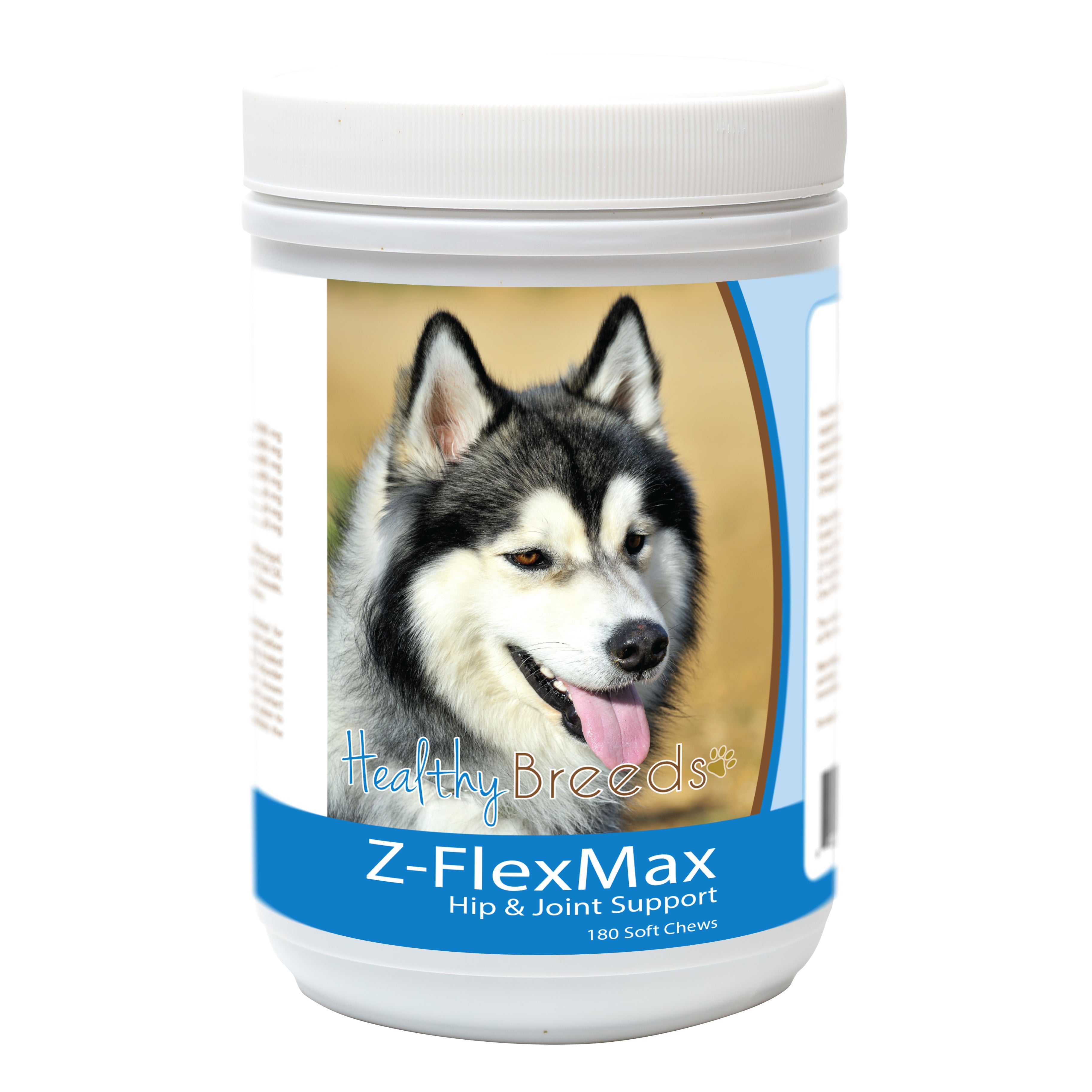 Siberian Husky Z-Flex Max Dog Hip and Joint Support 180 Count