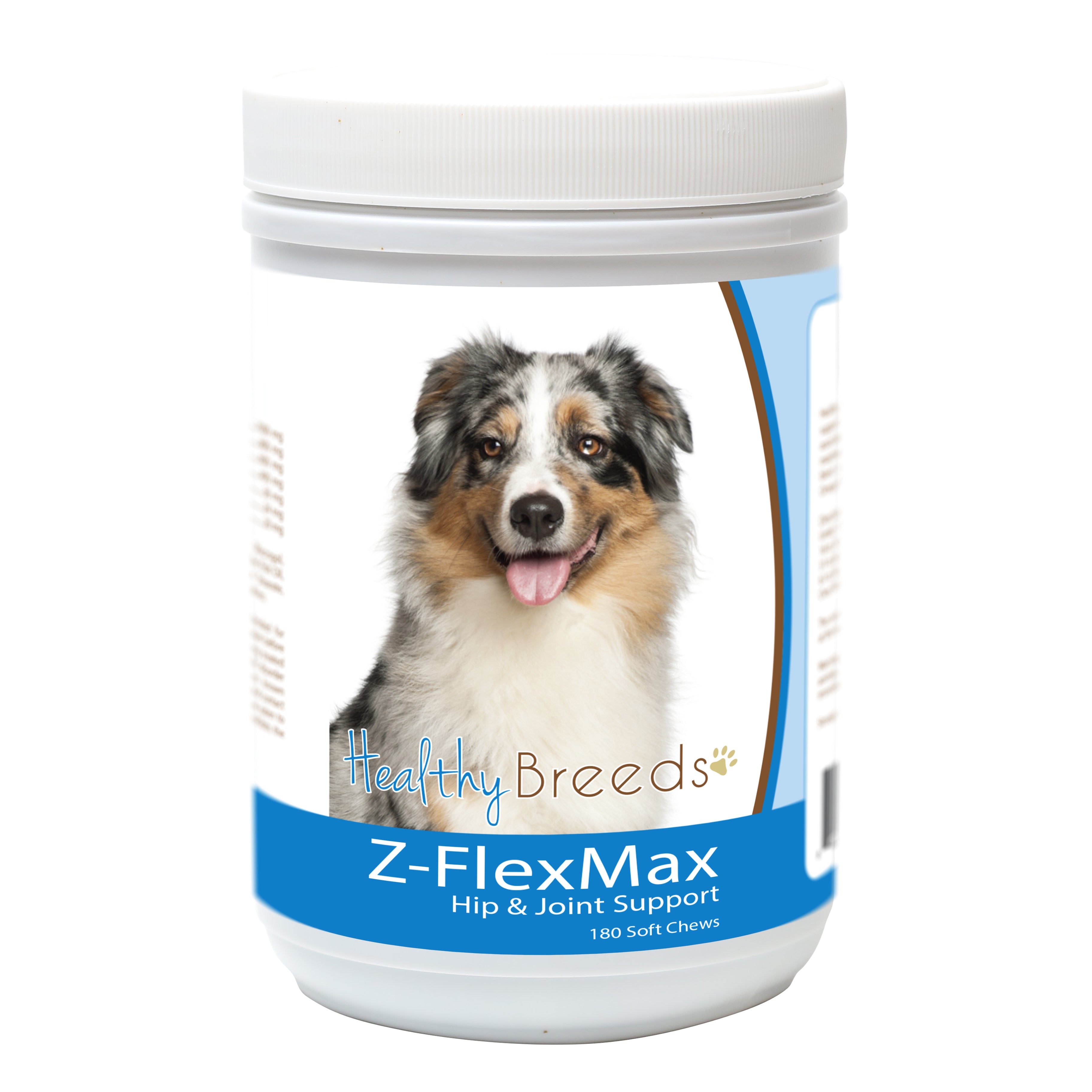 Australian Shepherd Z-Flex Max Dog Hip and Joint Support 180 Count