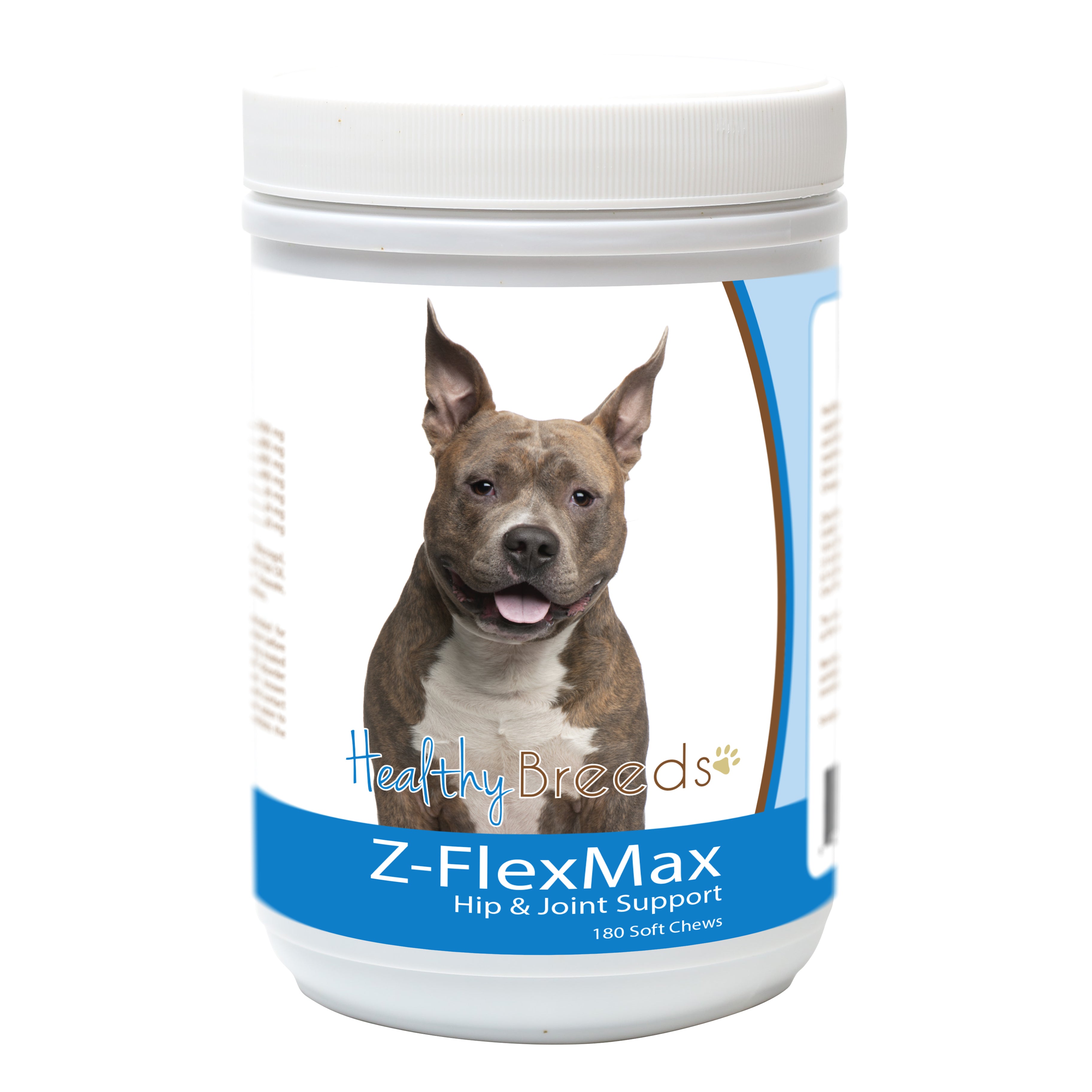 American Staffordshire Terrier Z-Flex Max Dog Hip and Joint Support 180 Count