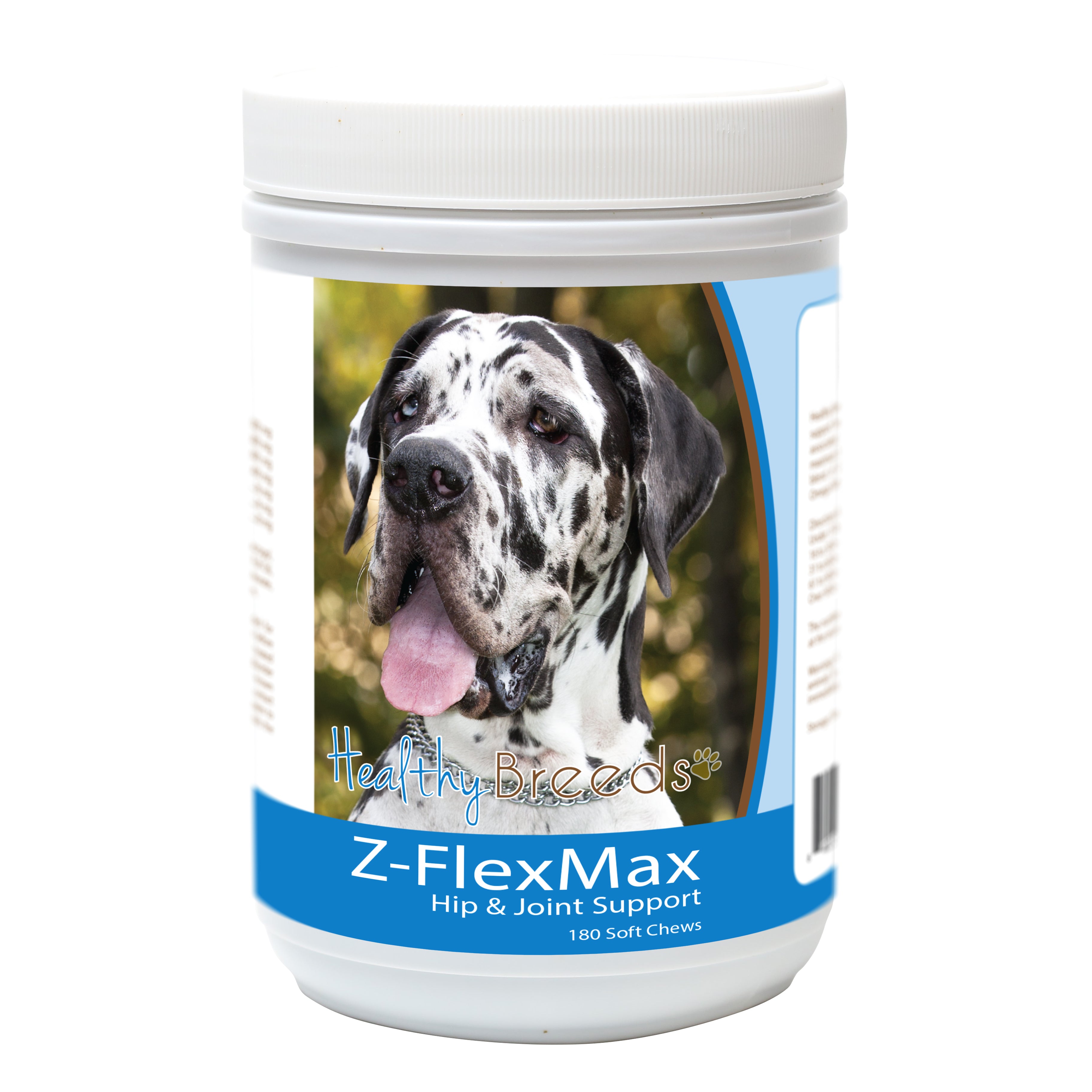Great Dane Z-Flex Max Dog Hip and Joint Support 180 Count