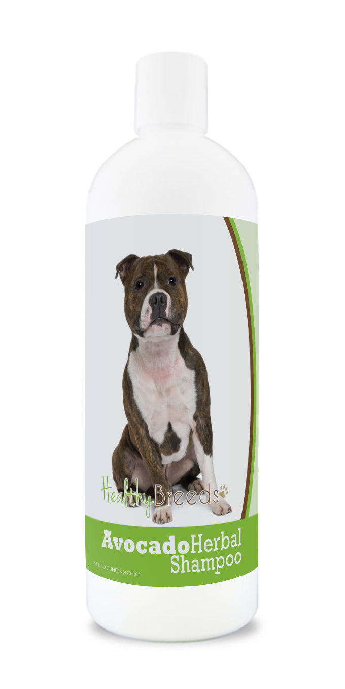 Staffordshire Bull Terrier Avocado Herbal Dog Shampoo 16 oz