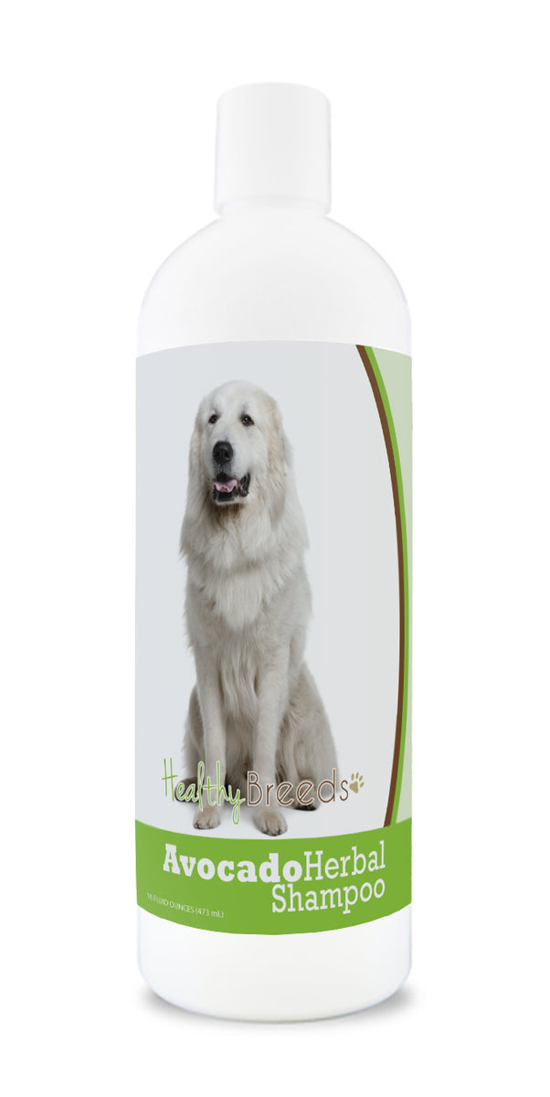 Great Pyrenees Avocado Herbal Dog Shampoo 16 oz Healthy Breeds