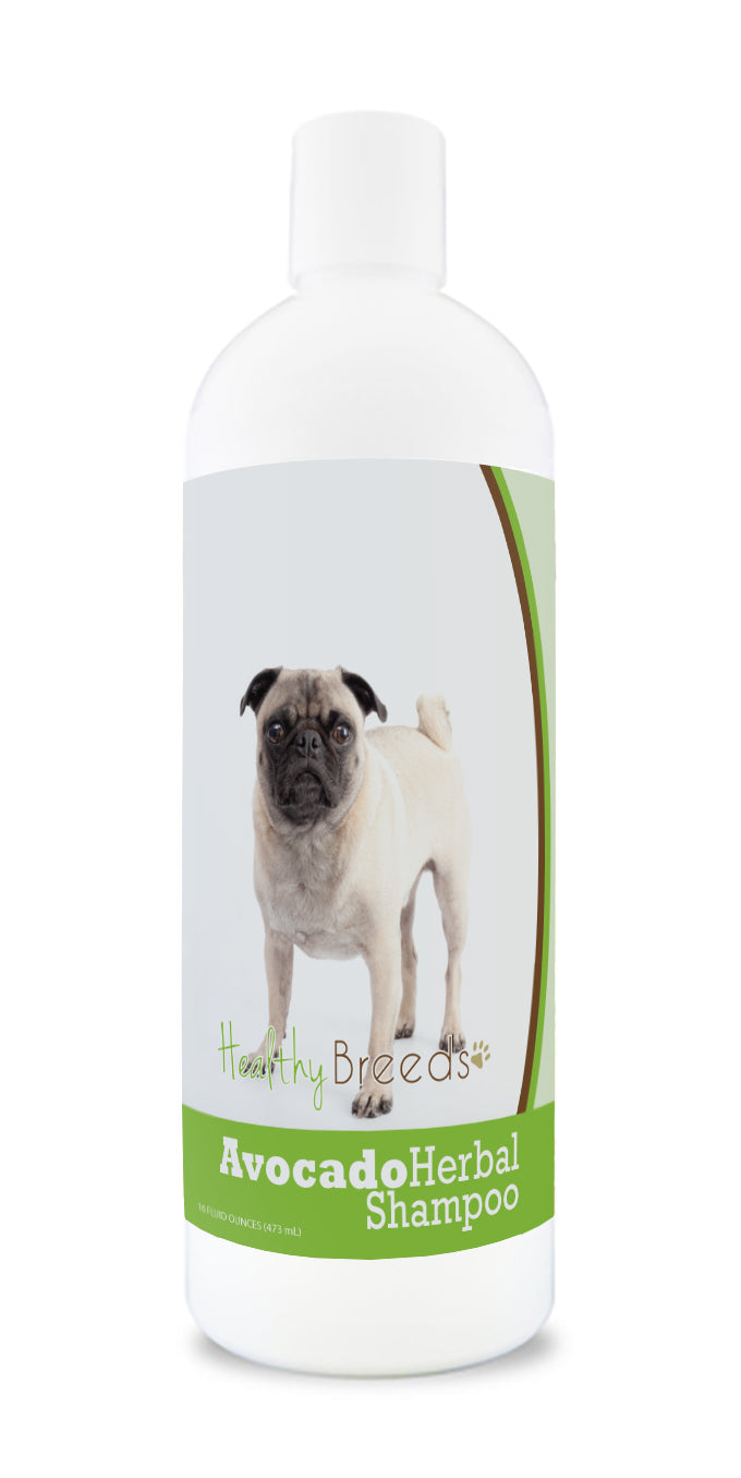 Pug Avocado Herbal Dog Shampoo 16 oz